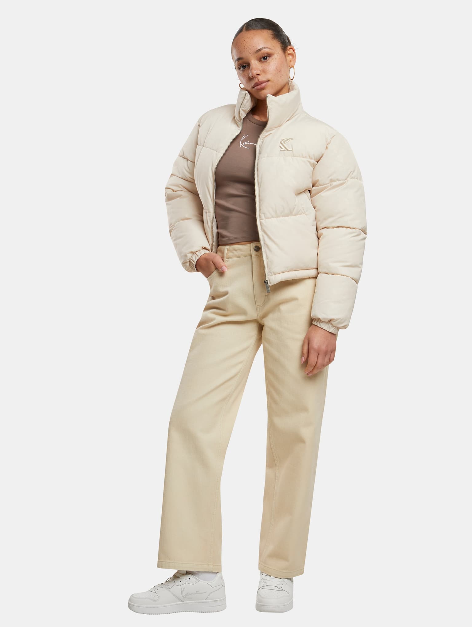 Karl Kani OG AOP Crop Puffer Jacket – Bild 4