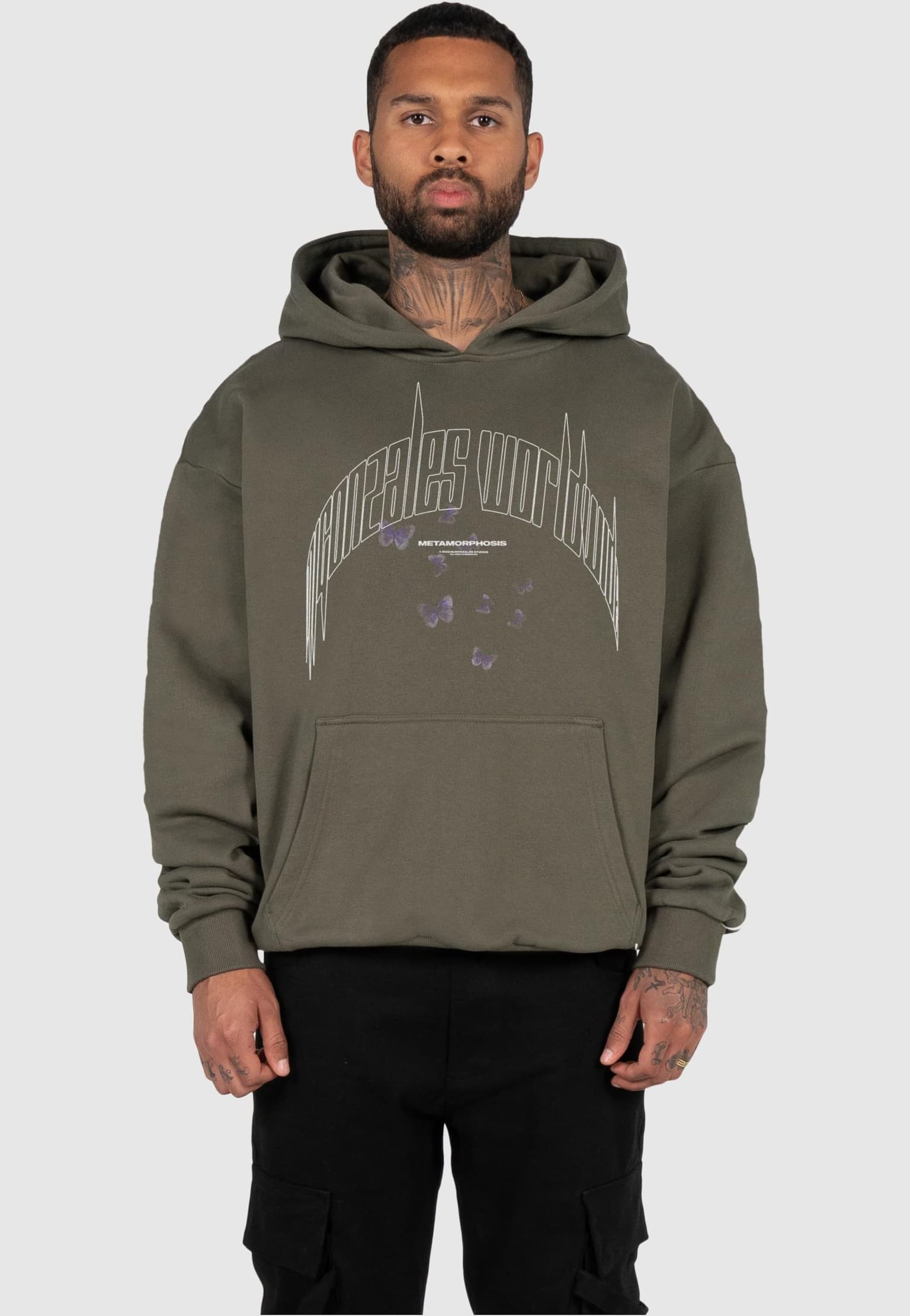MJ Gonzales METAMORPHOSE V.3 Heavy Oversized Hoody – Bild 3
