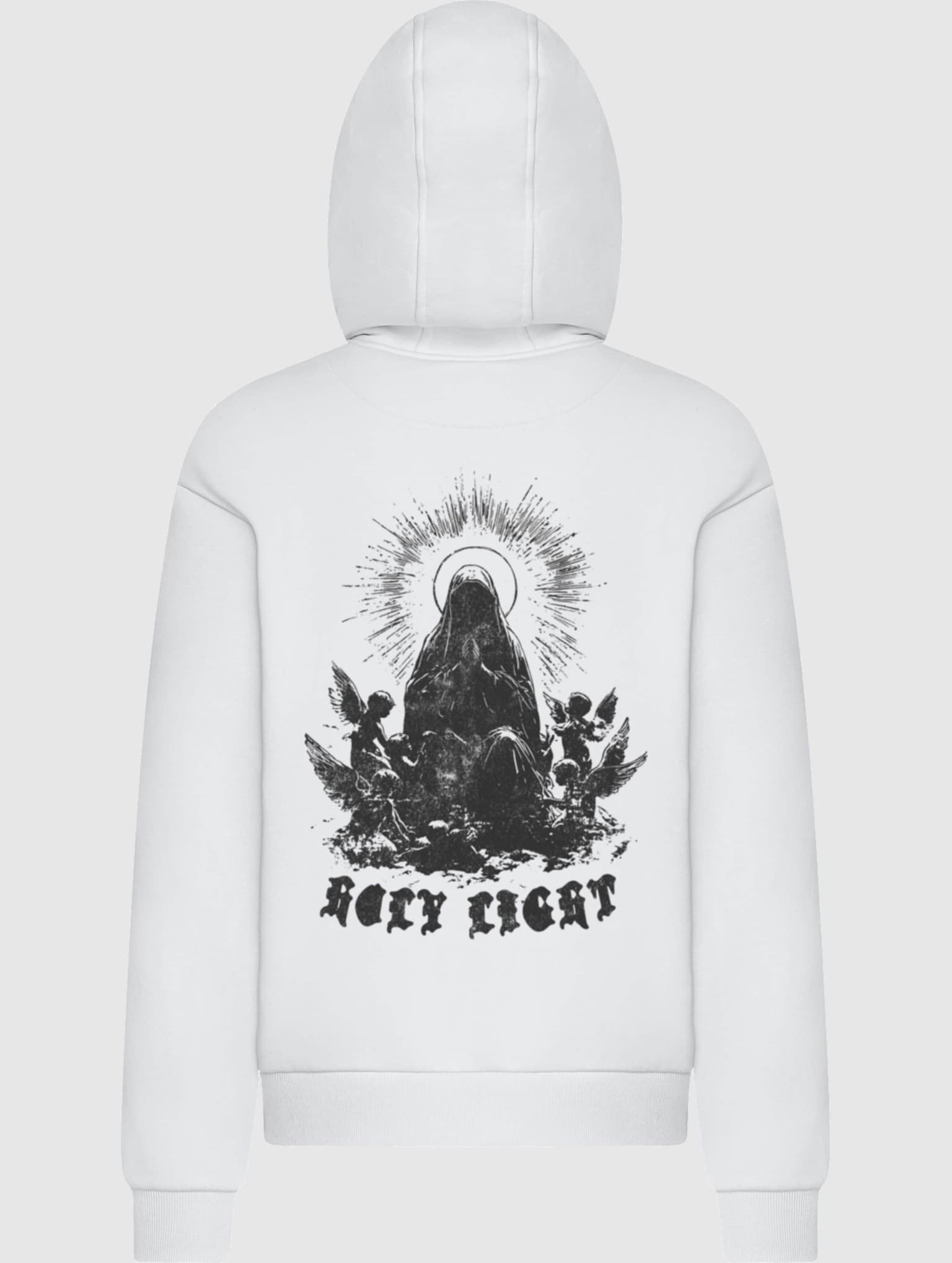 Mister Tee Holy Light Fluffy Hoody – Bild 4