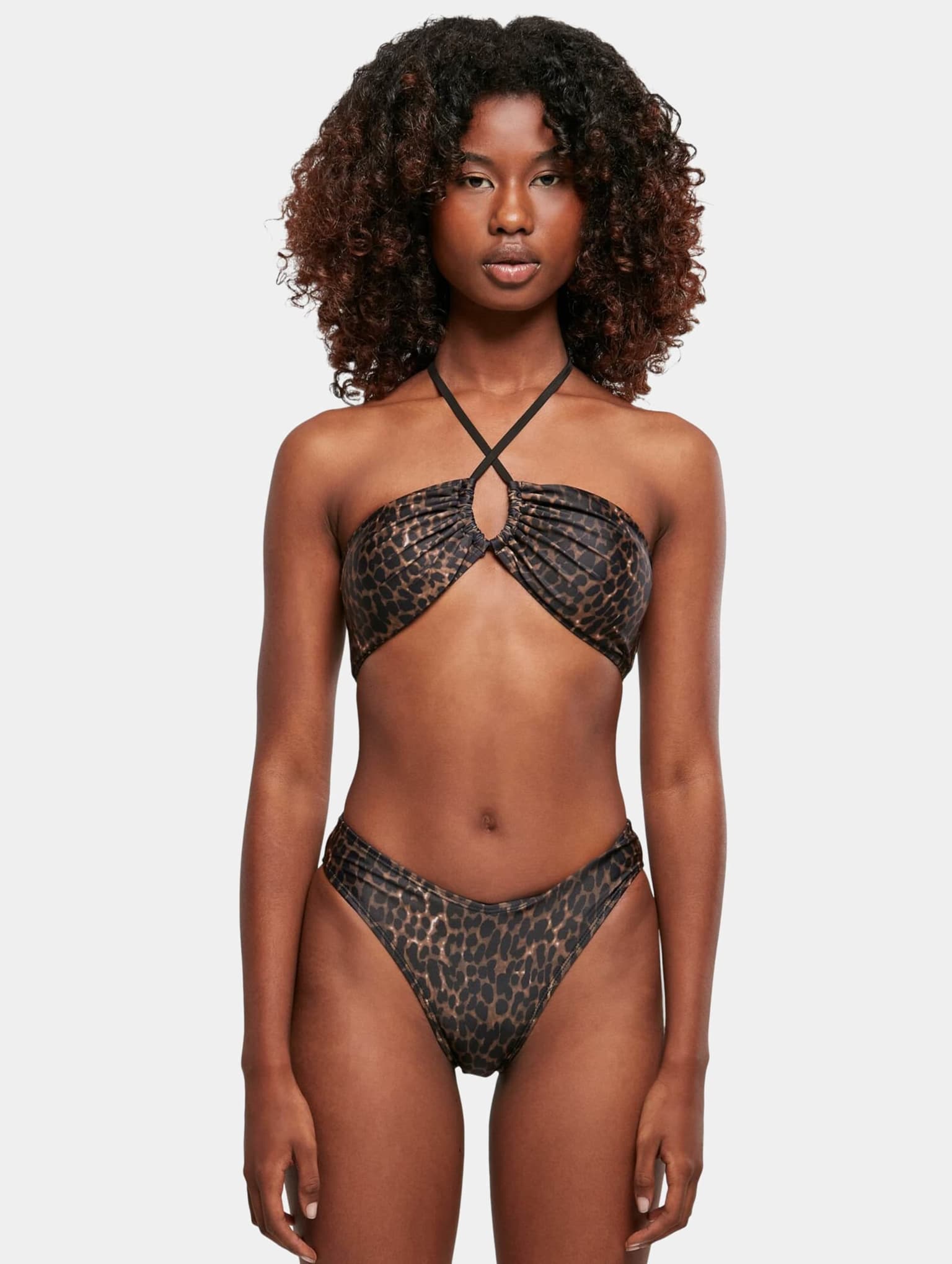Urban Classics Ladies AOP Hot V Bikini – Bild 3