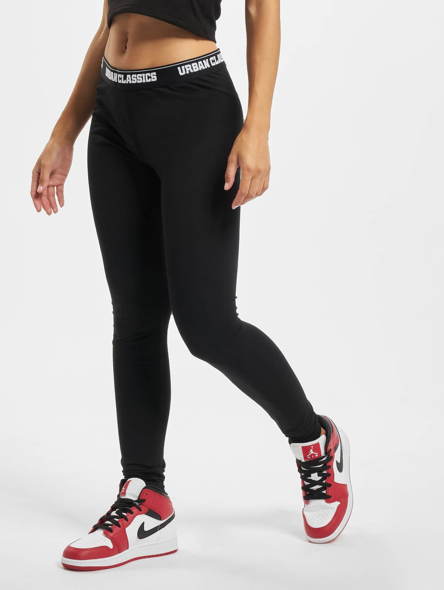 Urban Classics Ladies Logo Leggings – Bild 3