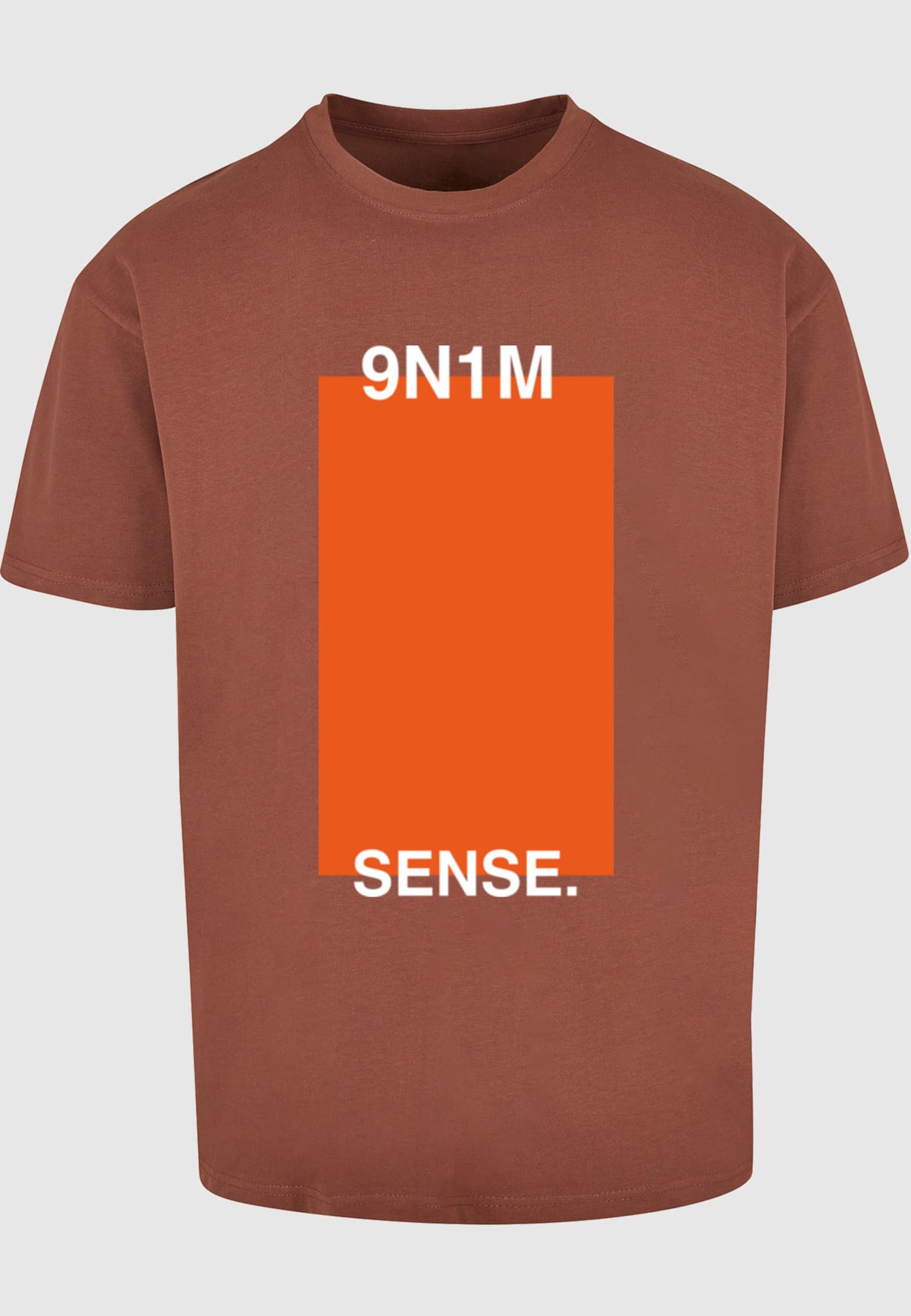9N1M SENSE Orange Square Tee 2 – Bild 3