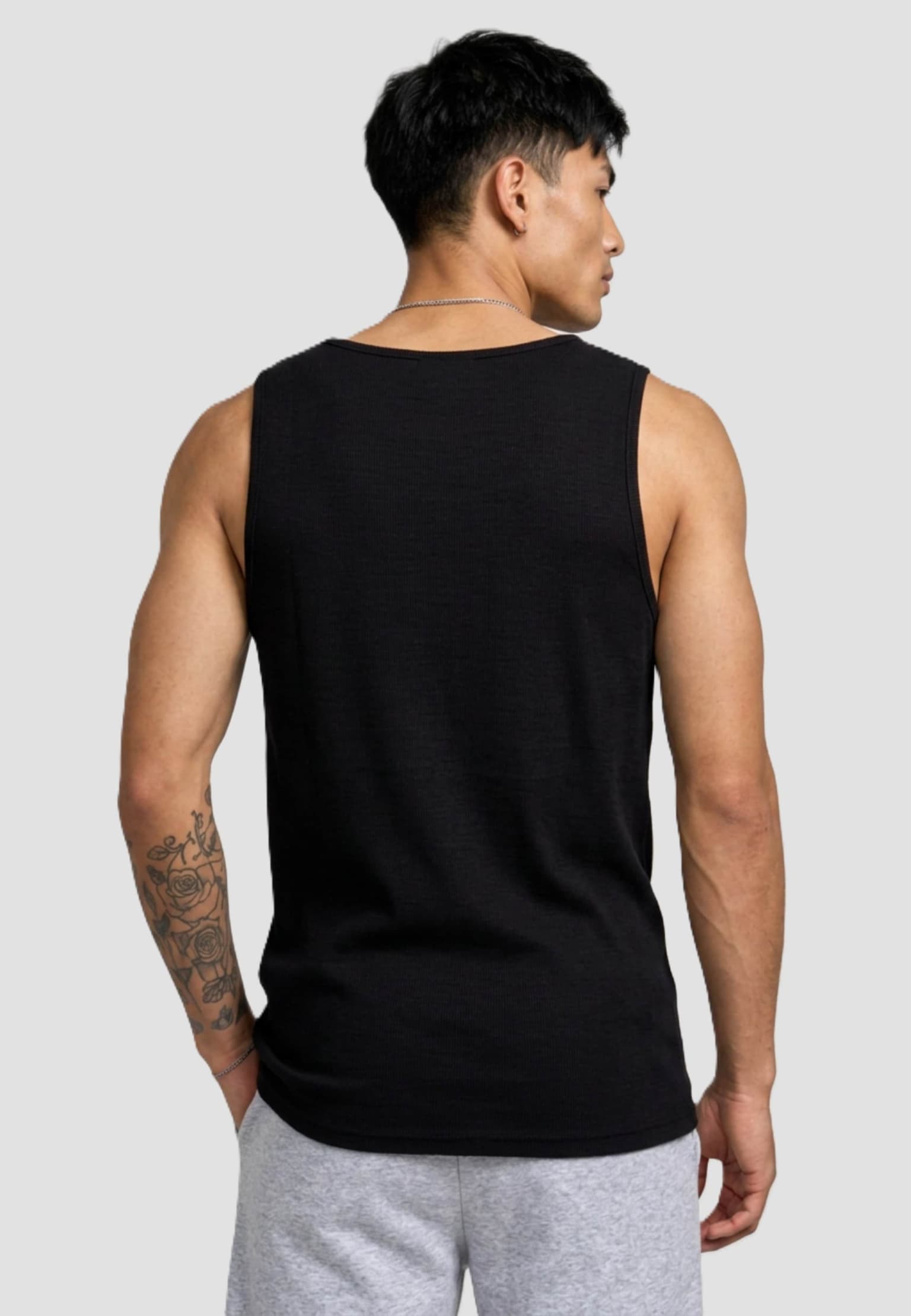Urban Classics Sleeveless Waffle Tanktop – Bild 2