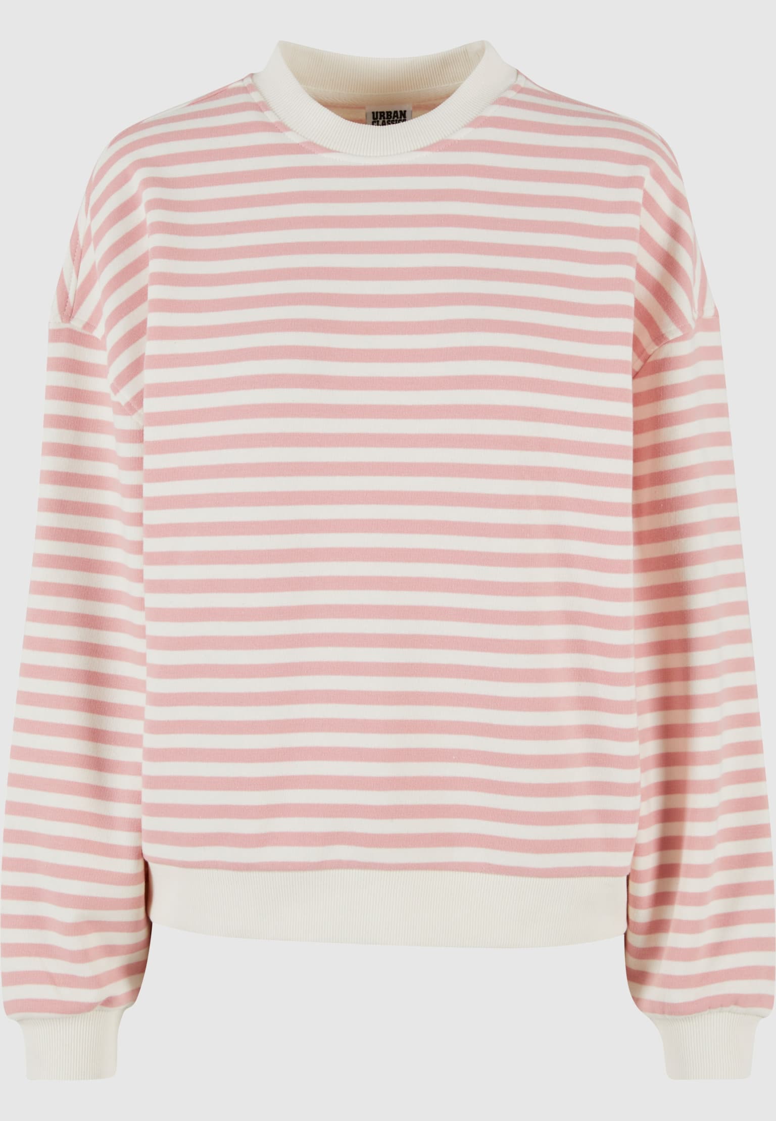 Urban Classics Ladies Oversized Striped Crewneck – Bild 4