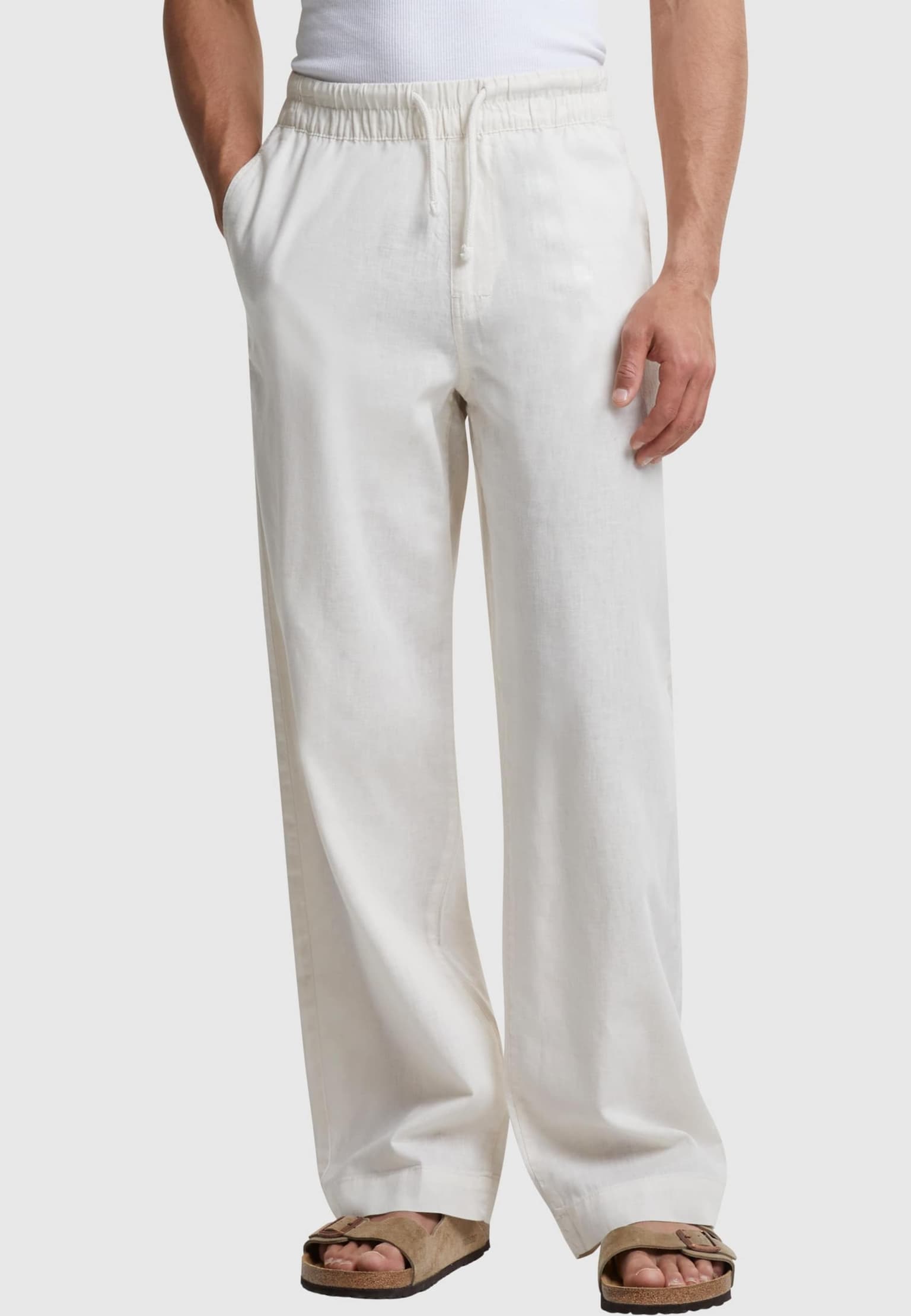 Urban Classics Loose Cotton Linen Pants