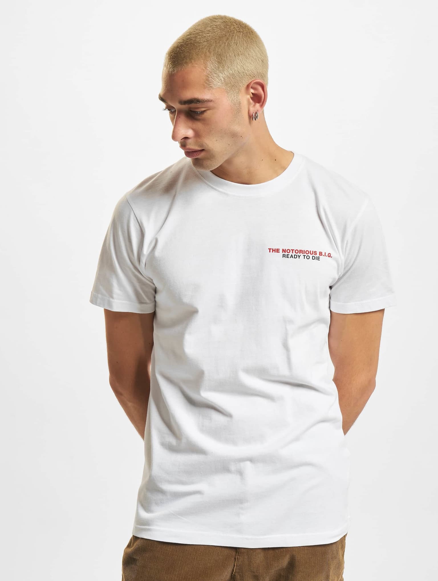 Merchcode Notorious Big Ready To Die Tracklist Tee – Bild 3