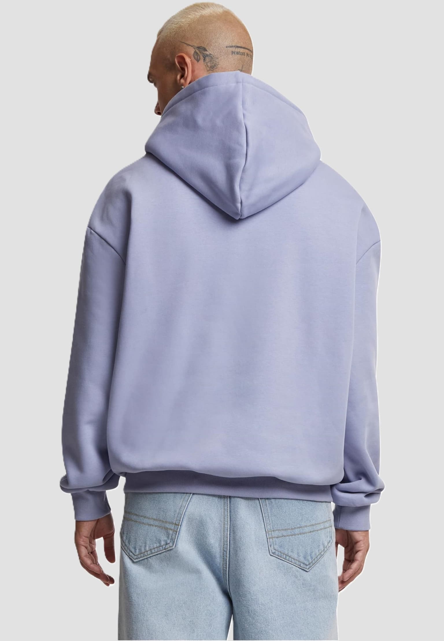 Mister Tee Holy Cross Statue Ultra Heavy Oversized Hoody – Bild 2