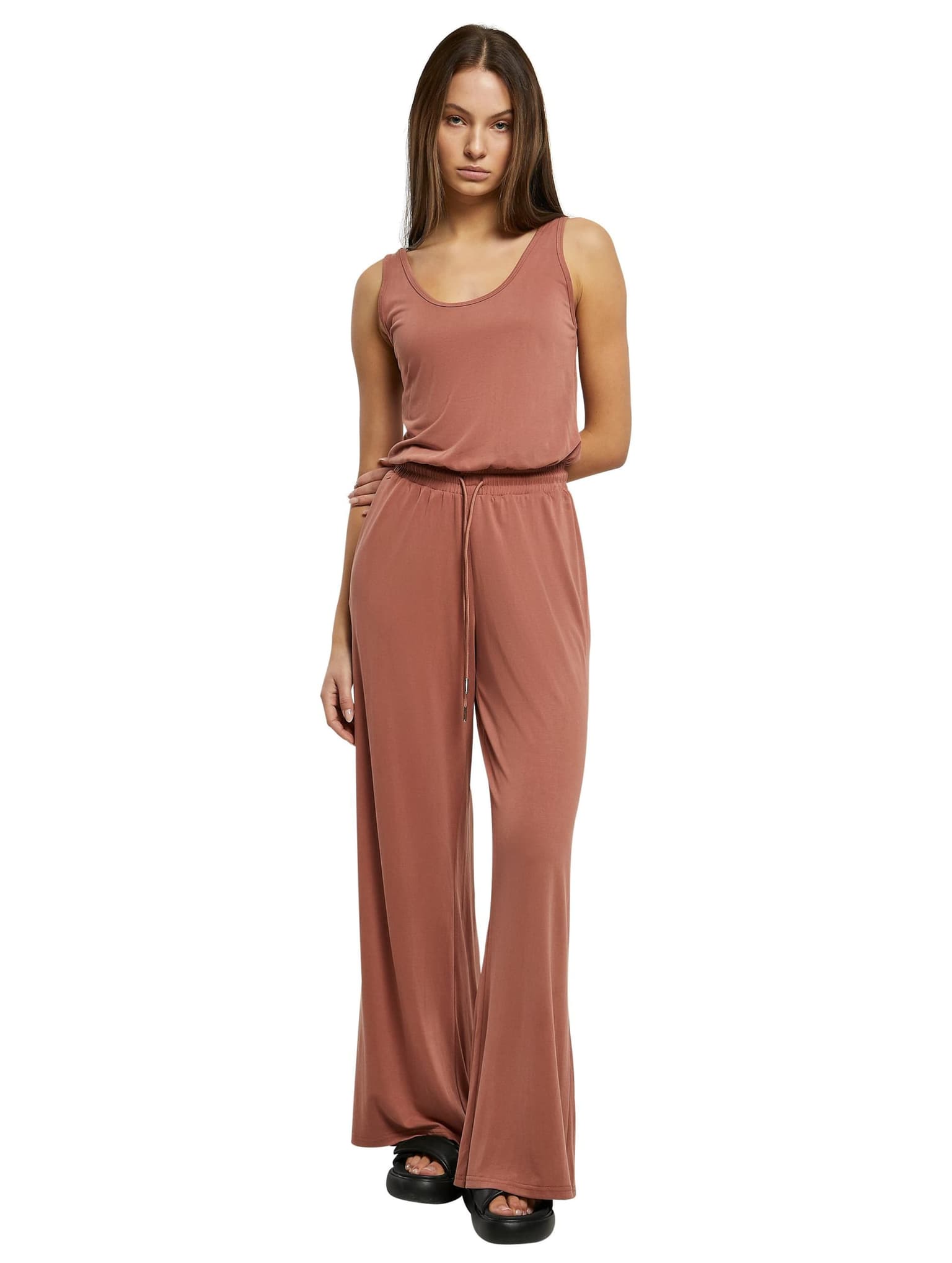 Urban Classics Ladies Long Sleevless Modal Jumpsuit – Bild 4