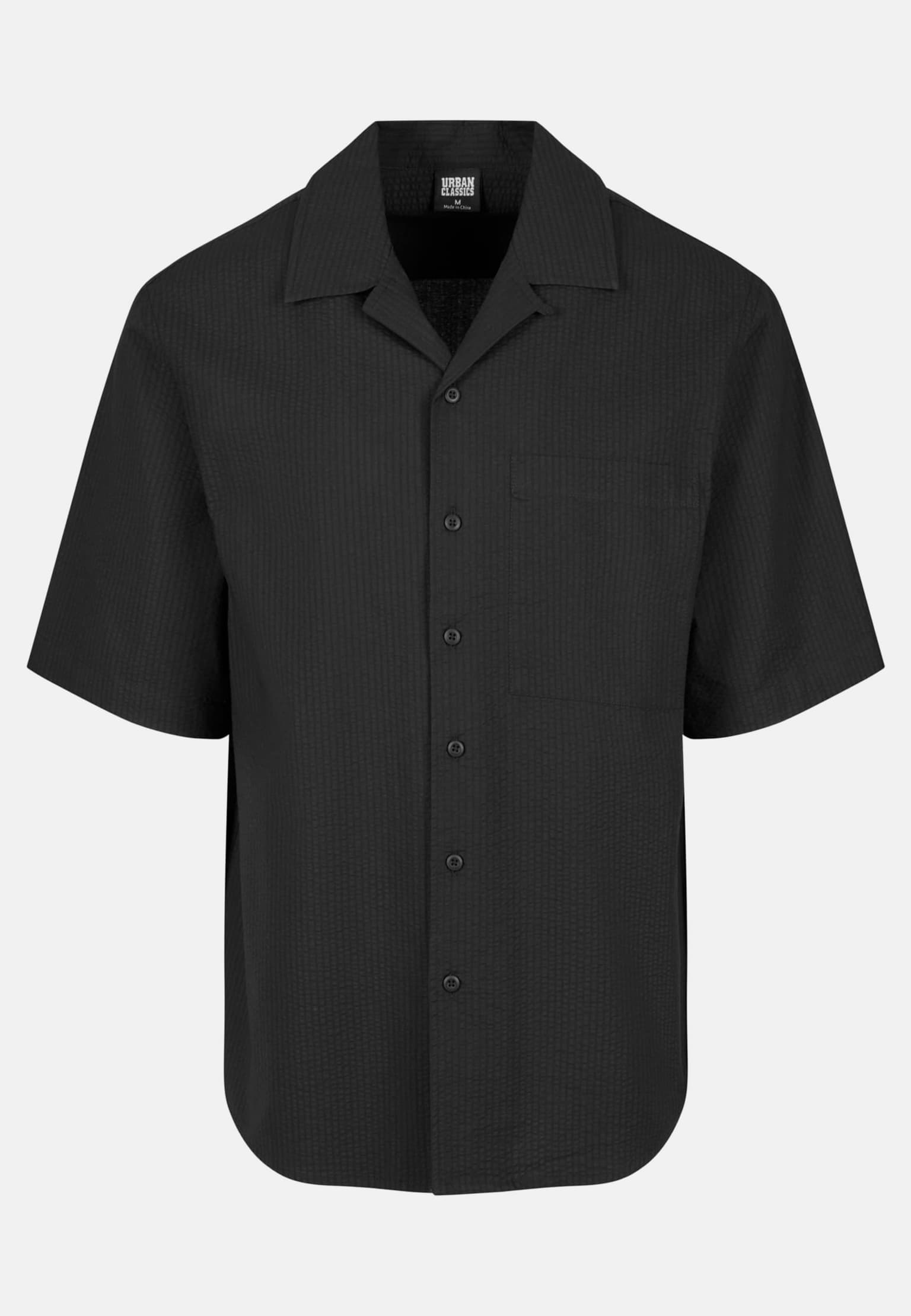 Urban Classics Relaxed Seersucker Short Sleeve Shirt – Bild 3