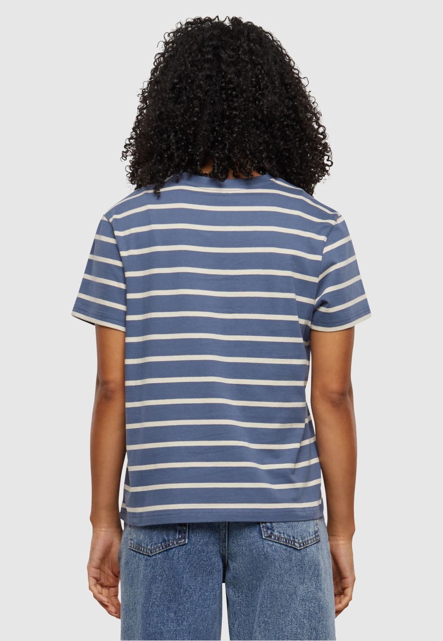 Urban Classics Ladies Striped Boxy Tee – Bild 2
