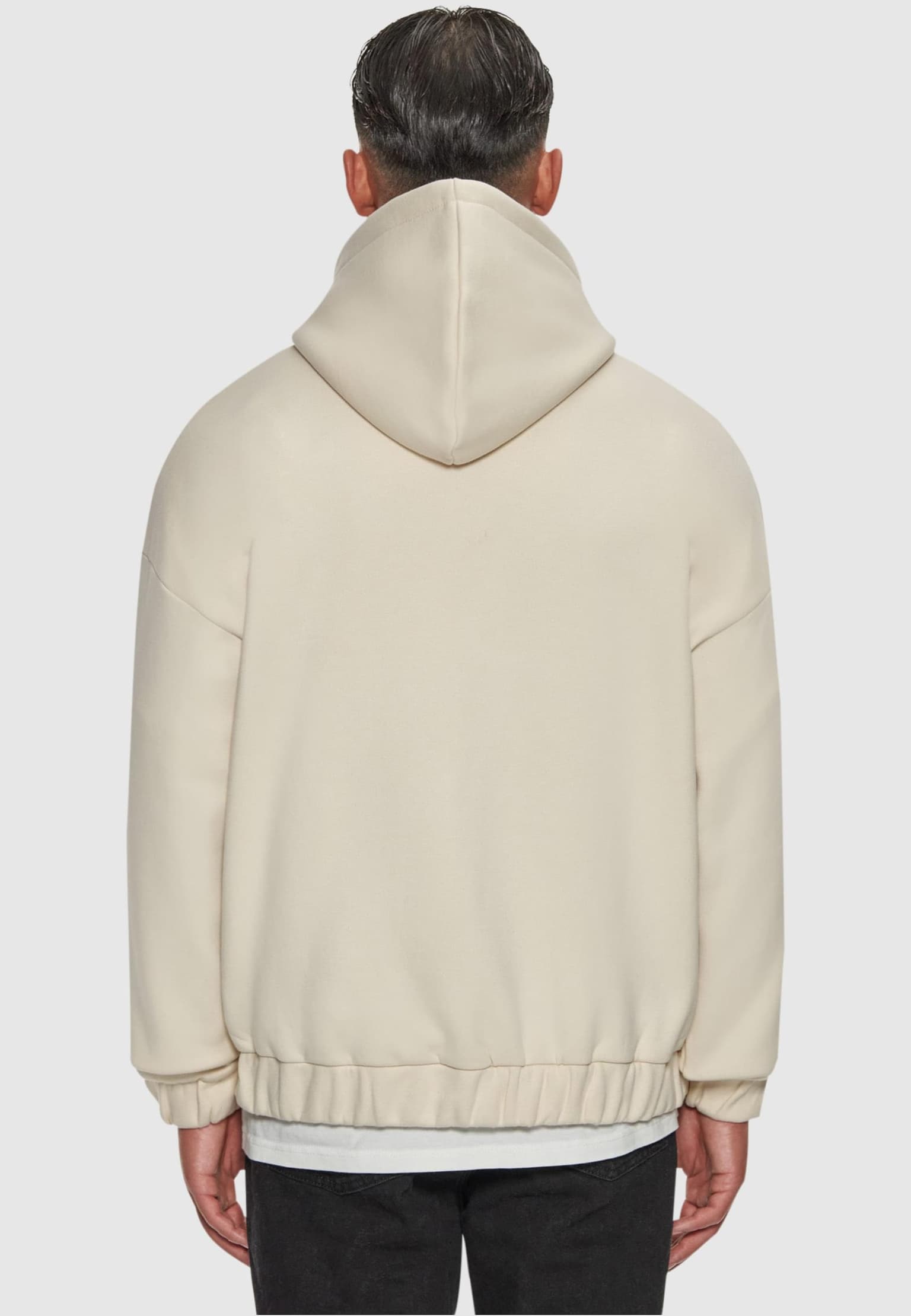 Dropsize Super Heavy Oversize Blank Zip Hoodie – Bild 2