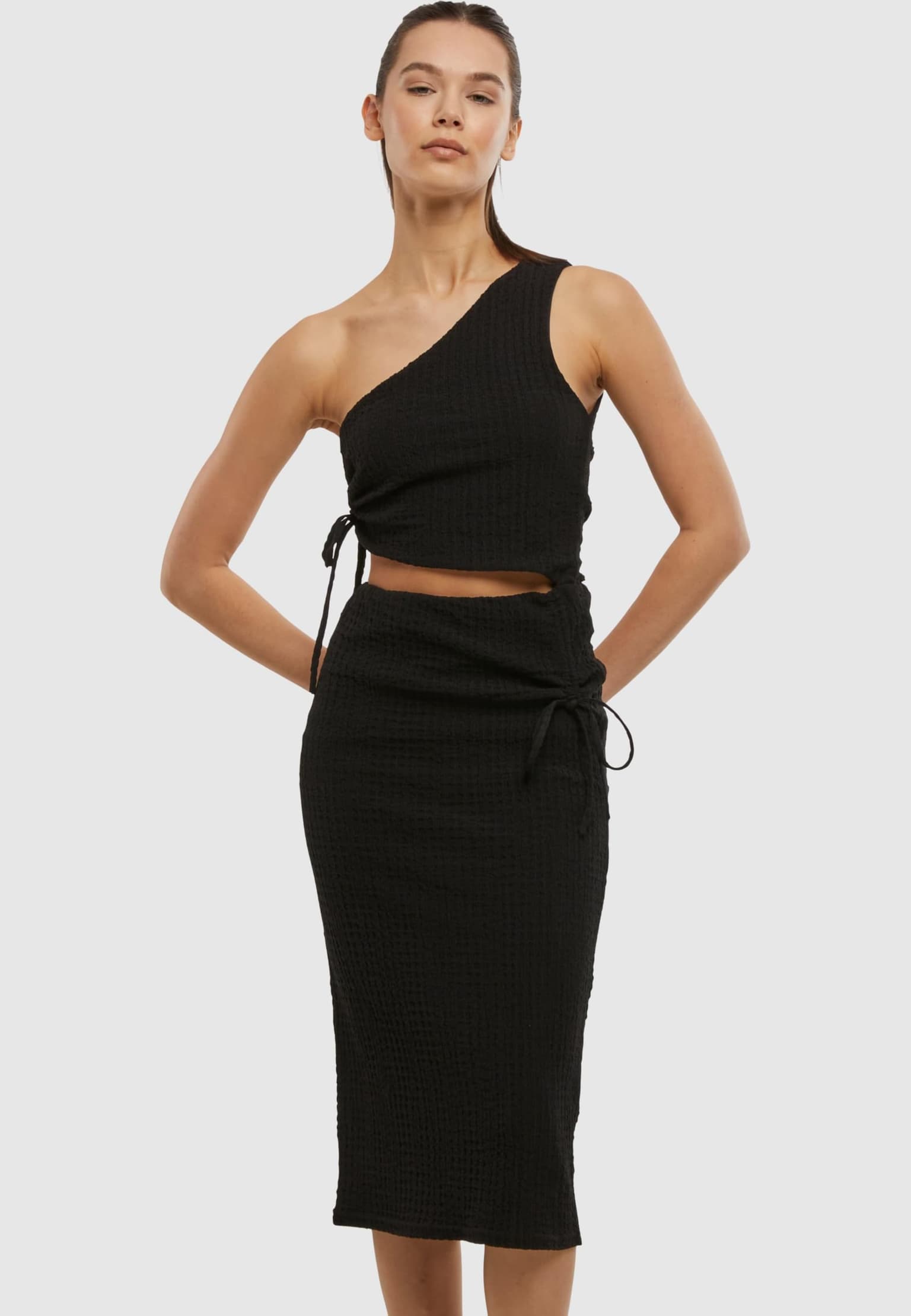 Urban Classics Ladies Cut Out Jersey Dress