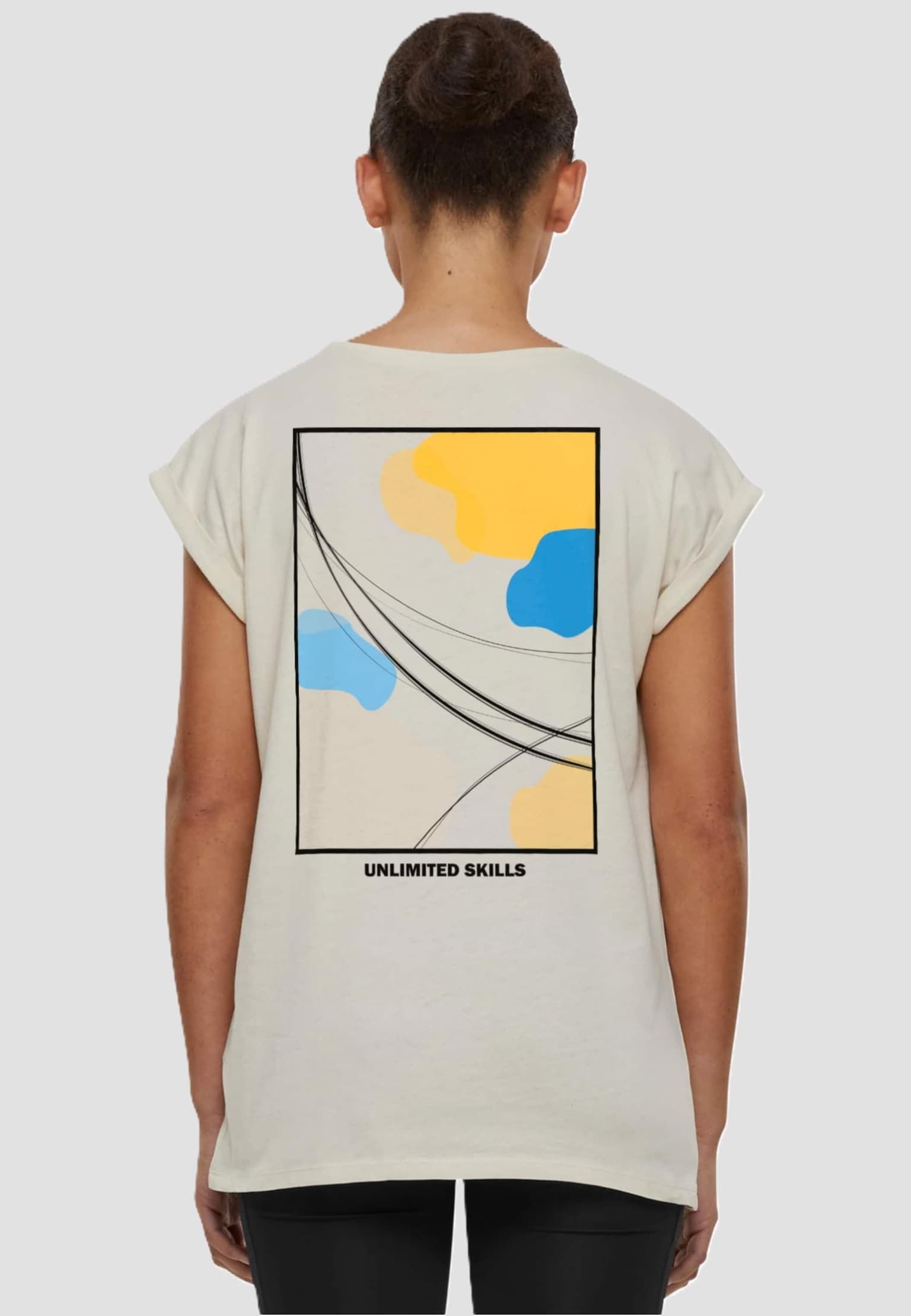 Merchcode Ladies Unlimited Skills Extended Shoulder Tee B – Bild 2