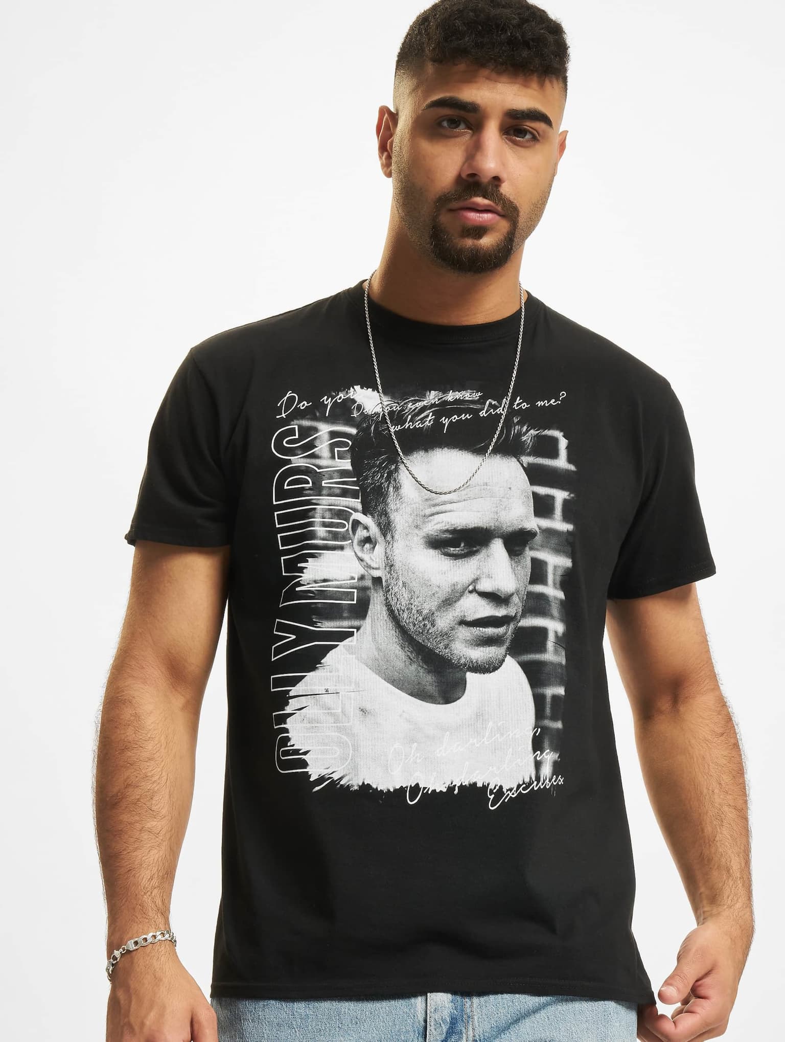 Merchcode Olly Murs Lyrics Tee