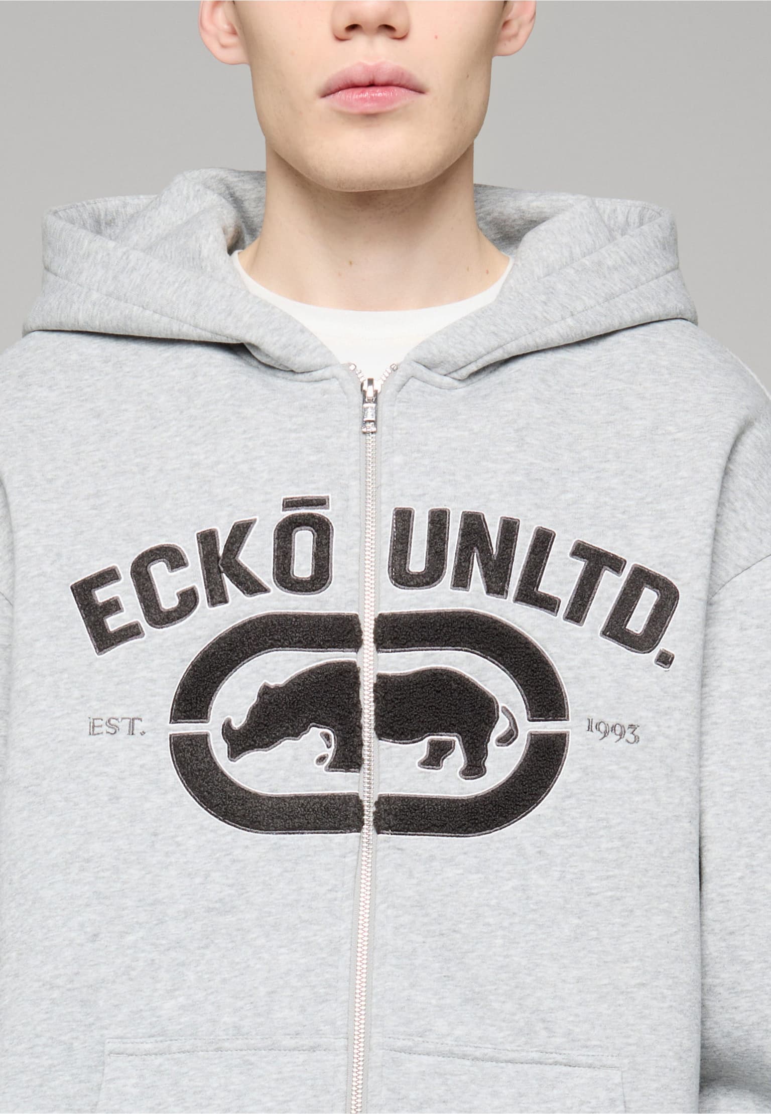 Ecko Unltd. Vintage Logo Zip-Hoodie – Bild 4