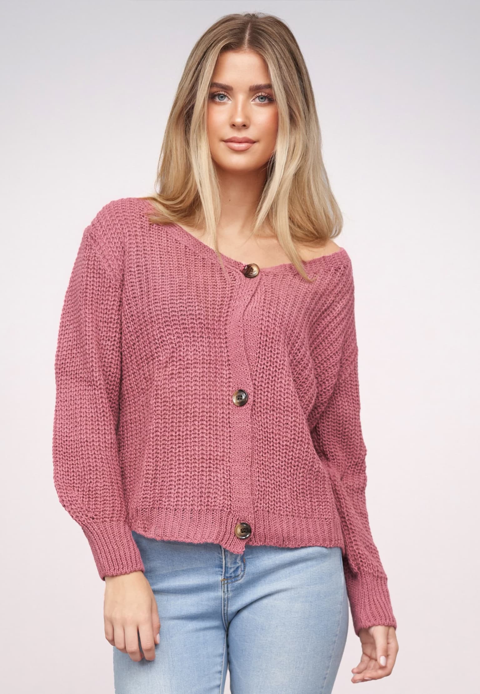 Cloud5ive Knit Cardigan with buttons