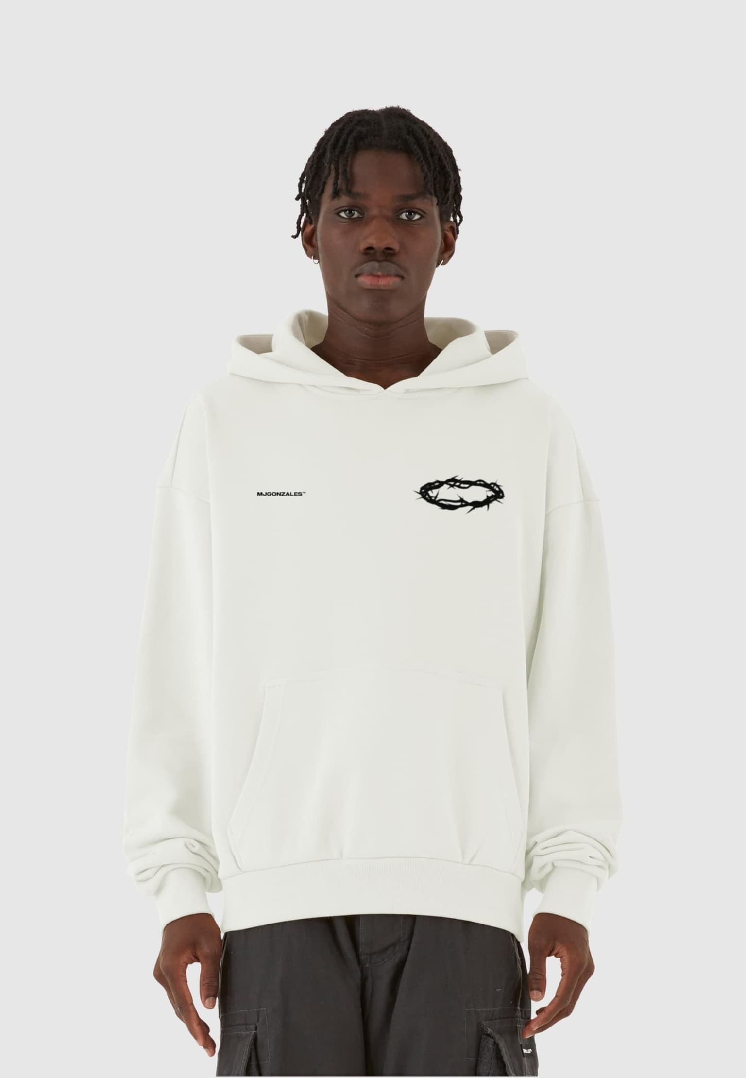 MJ Gonzales CROWN OF THORNS x MJG HEAVY OVERSIZED HOODY