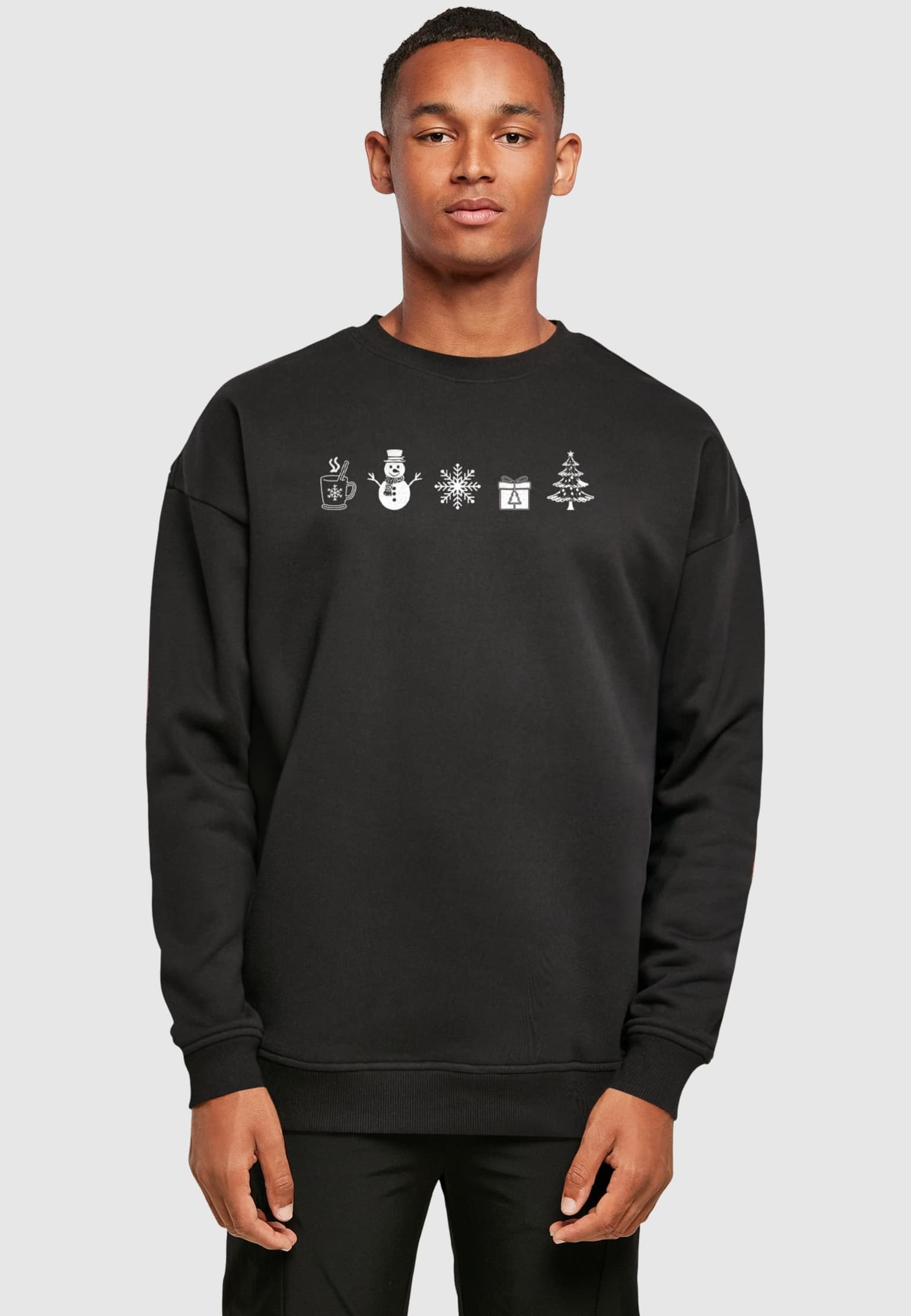 Merchcode Christmas Elements Crewneck