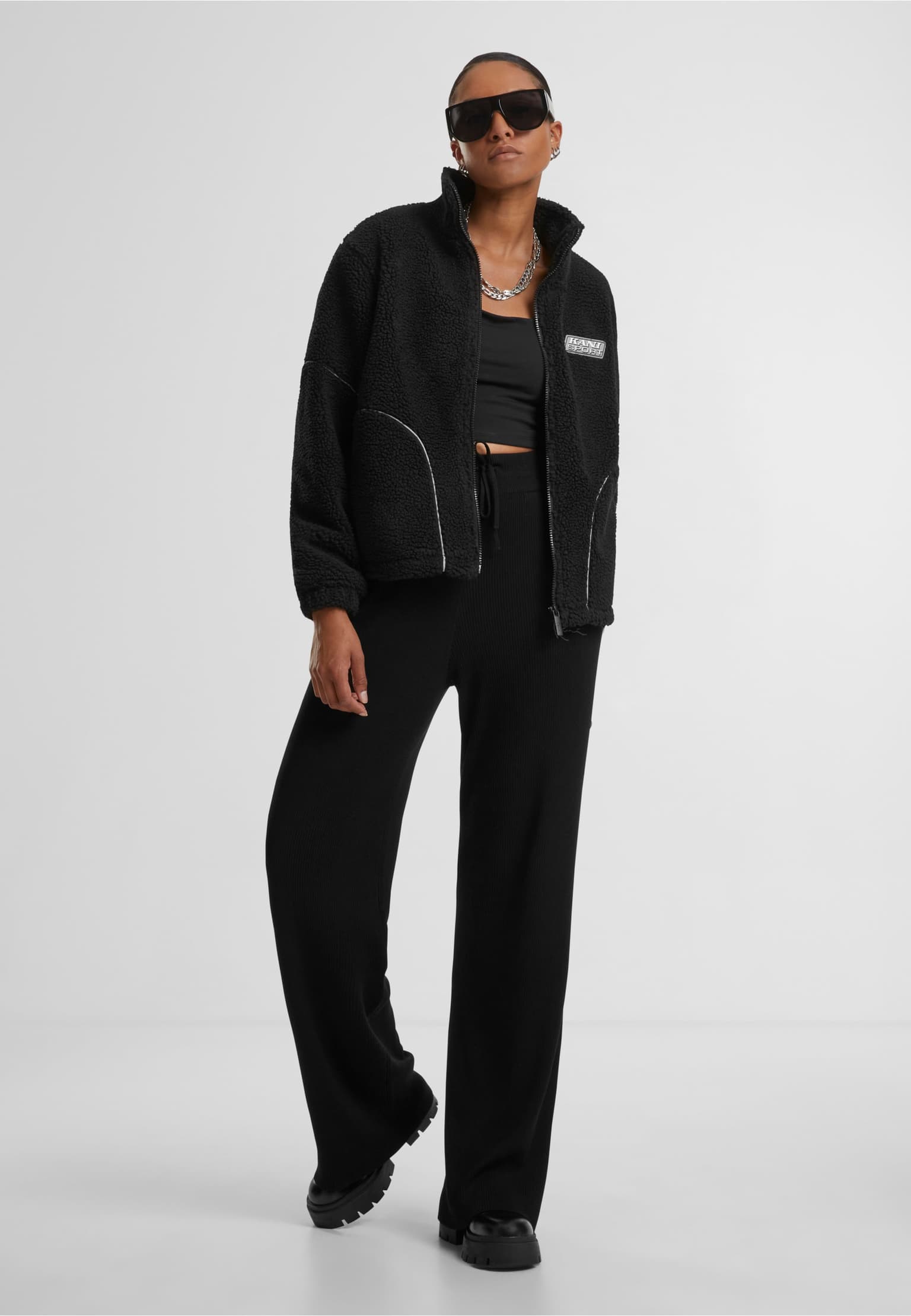 Karl Kani Sport Patch Teddy Block Trackjacket – Bild 3