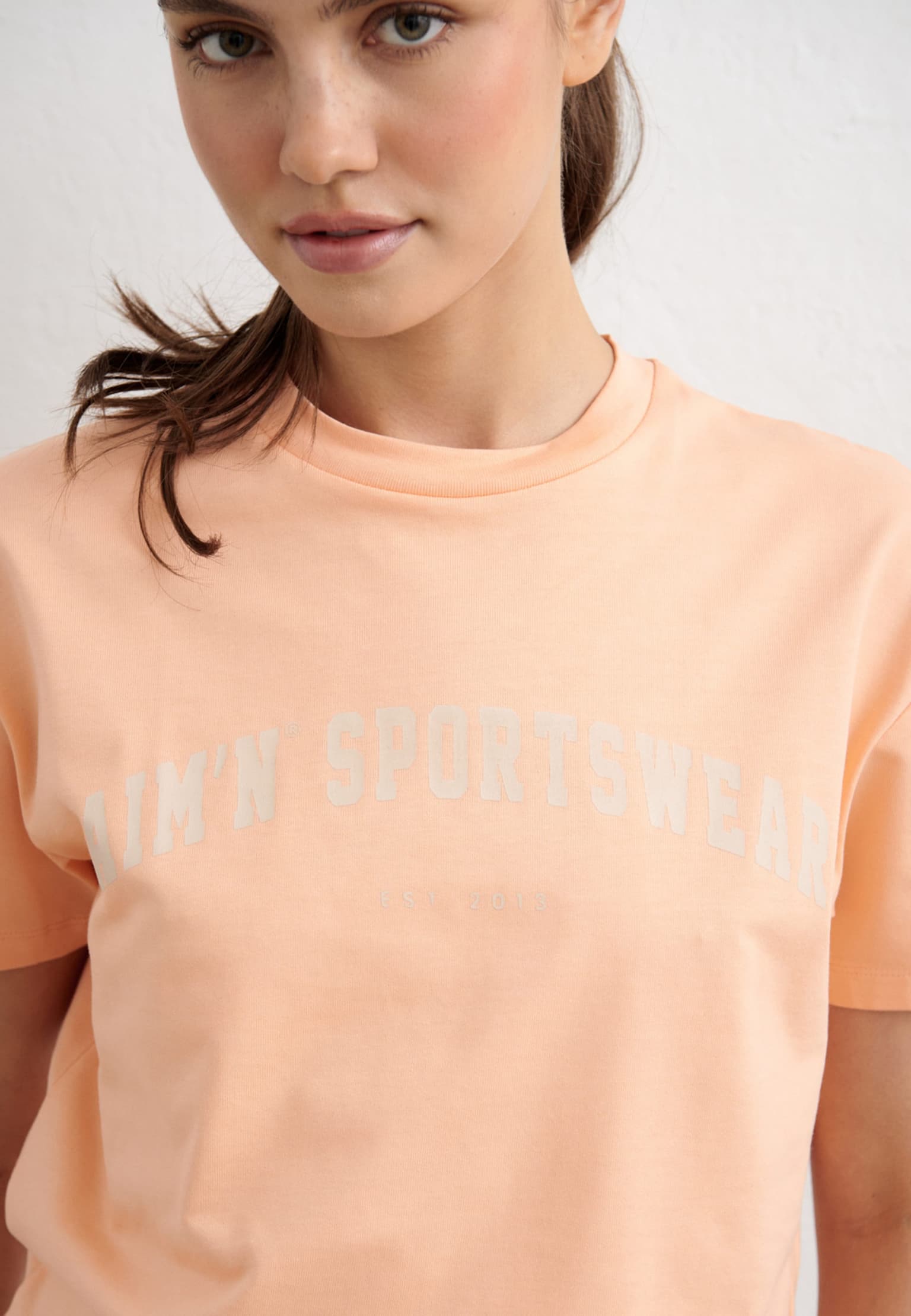 aimn Varsity Boxy T-shirt – Bild 4