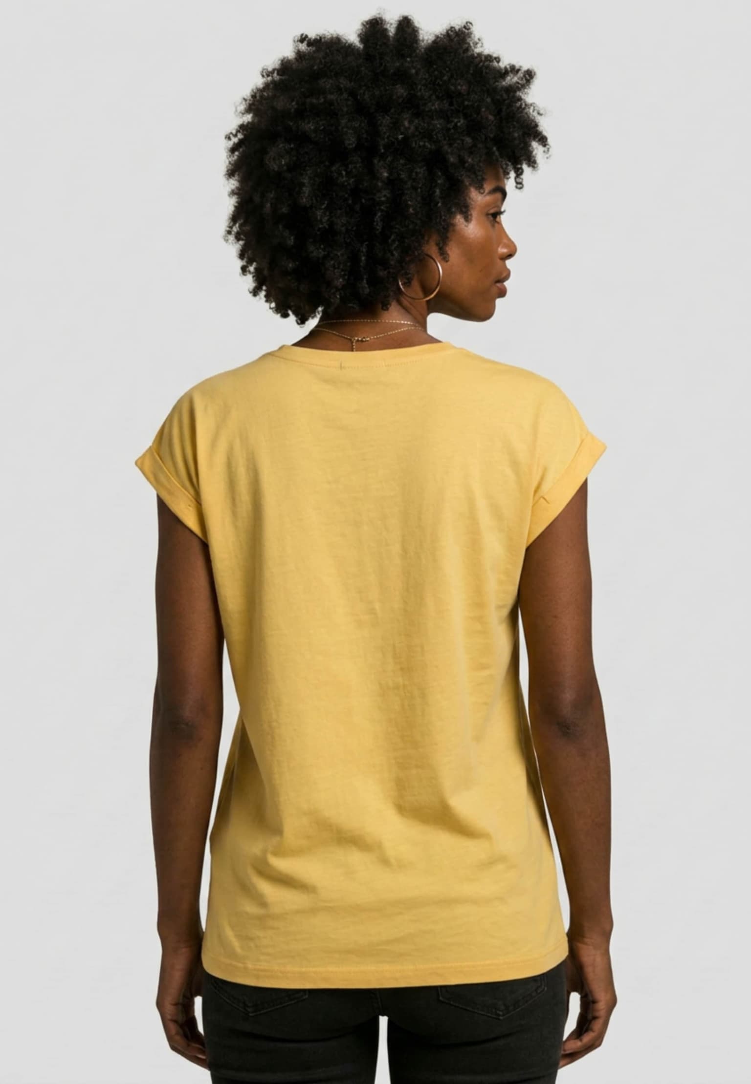 Urban Classics Ladies Extended Shoulder Tee – Bild 2
