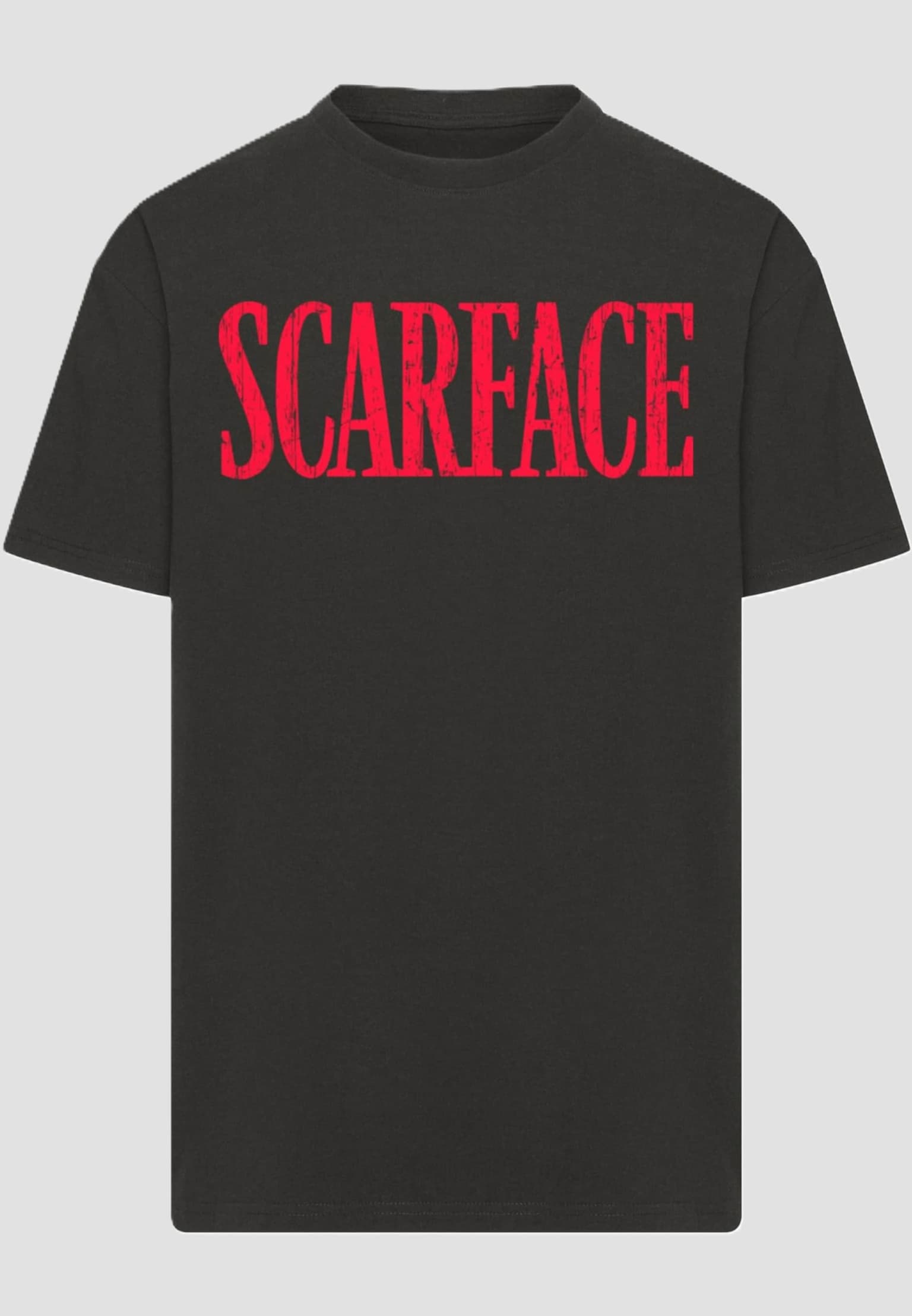Merchcode Scarface Distressed Logo Oversize Tee – Bild 3