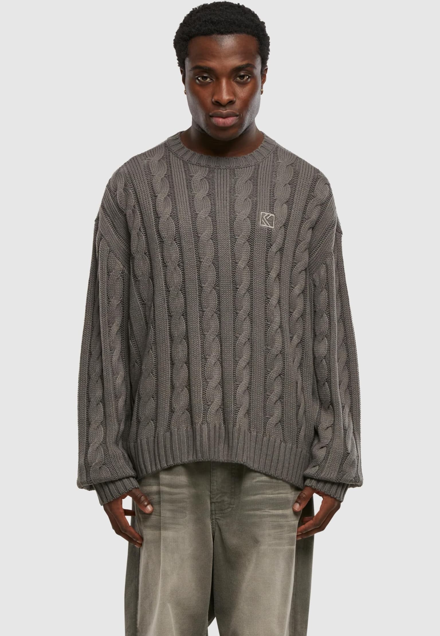 Karl Kani OG Cable Knit Os Sweater – Bild 3