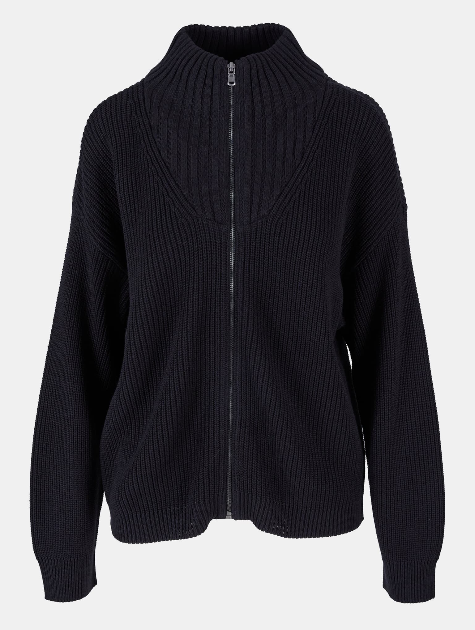 Urban Classics Ladies Knitted Zip Cardigan – Bild 4