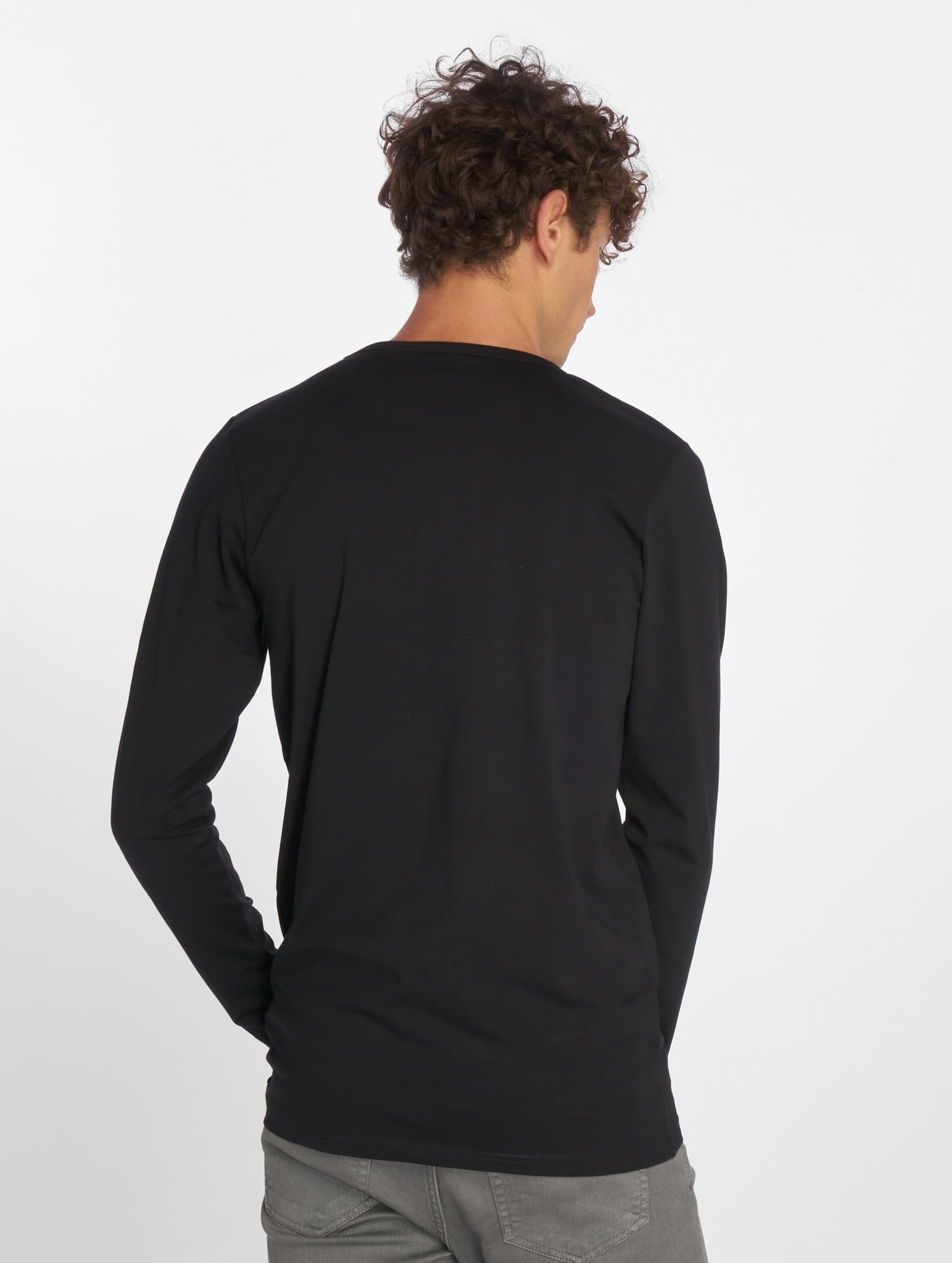 Urban Classics Fitted Stretch L/S Tee – Bild 2