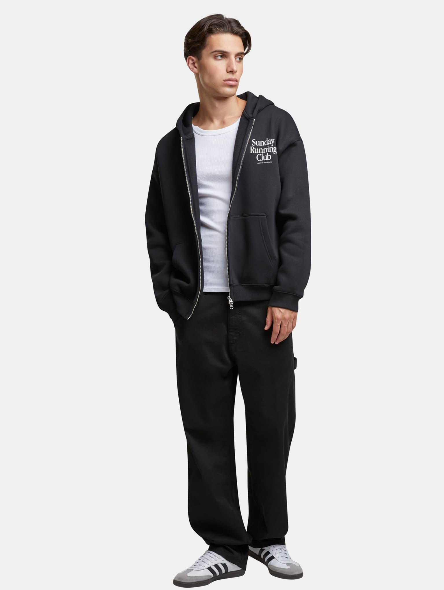 Another Cotton Lab Sunday Running Club Oversized Zip Hoodie – Bild 4