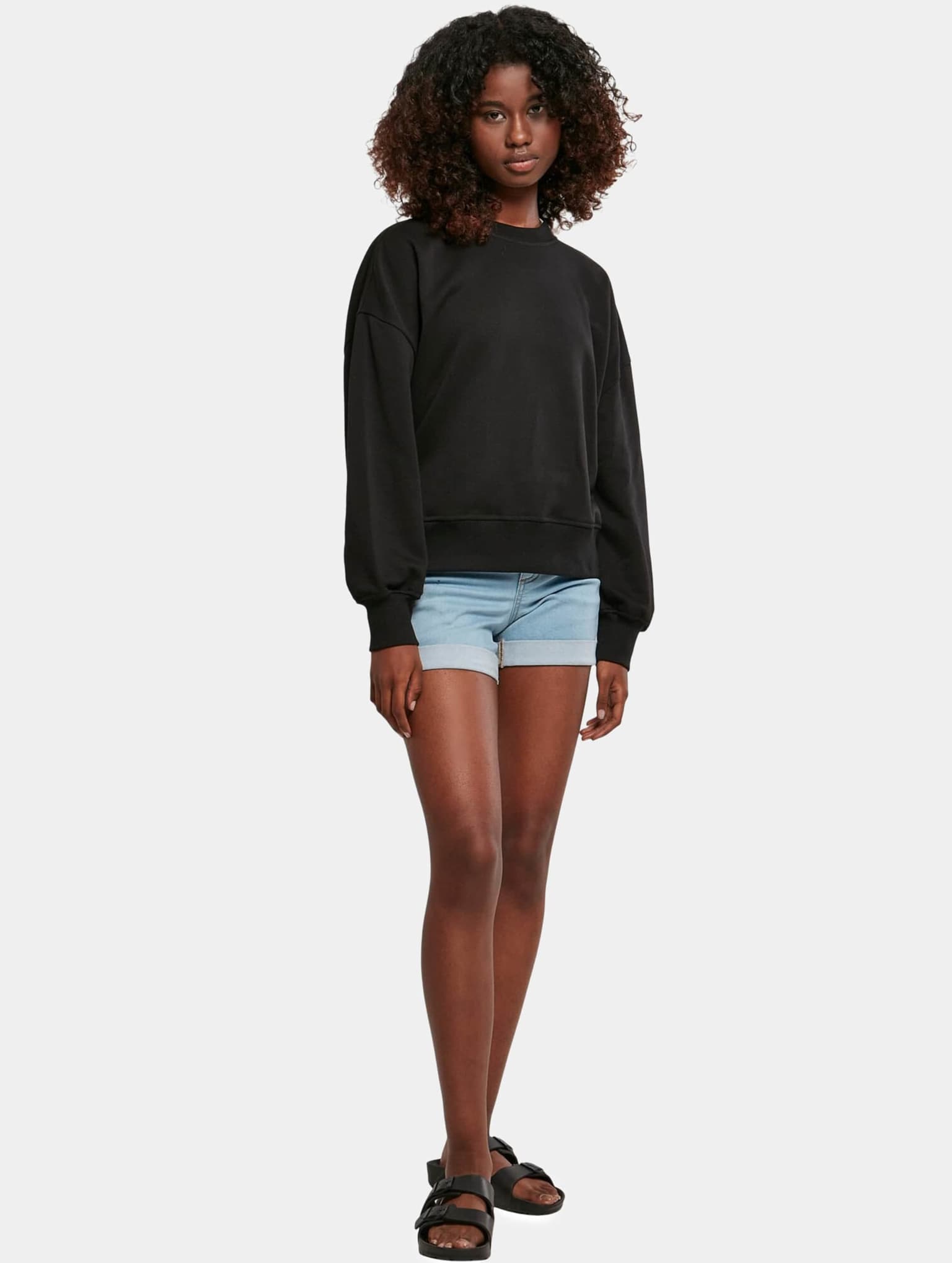 Urban Classics Ladies Oversized Rainbow Crewneck – Bild 4