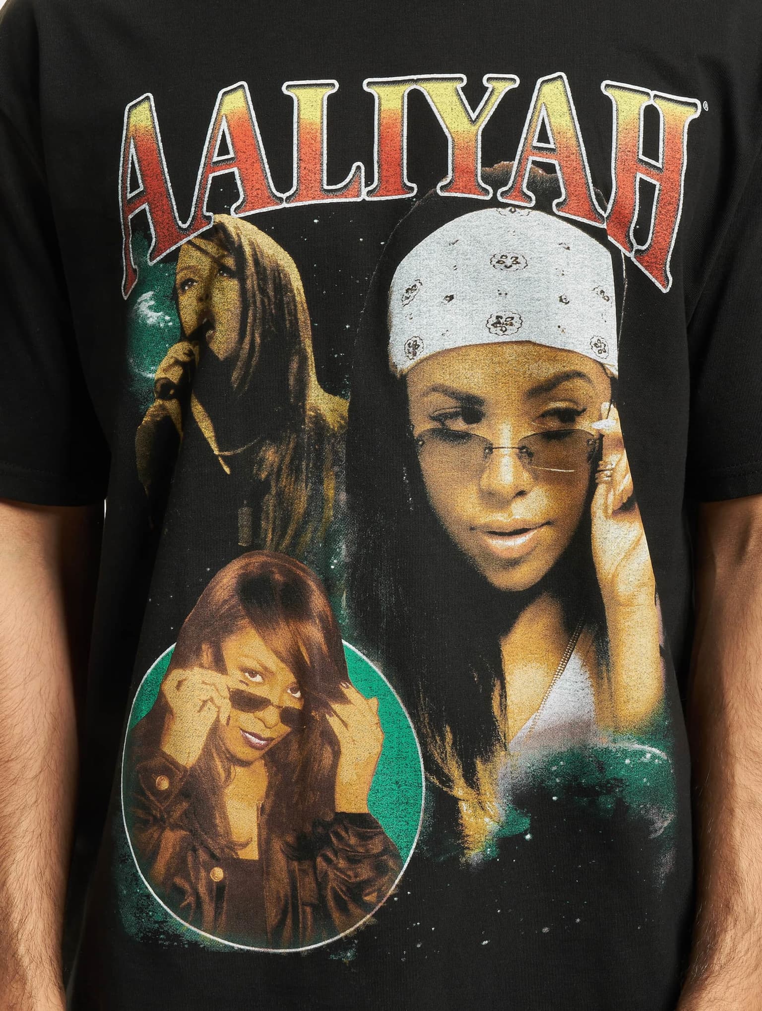 Merchcode Aaliyah Retro Oversize Tee – Bild 4