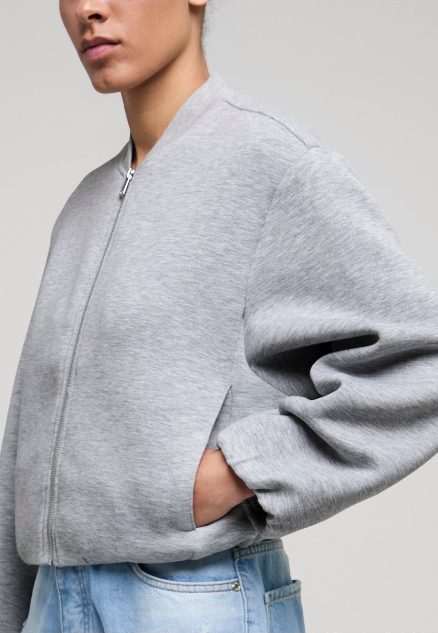 Urban Classics Ladies Oversized Scuba Jacket – Bild 3