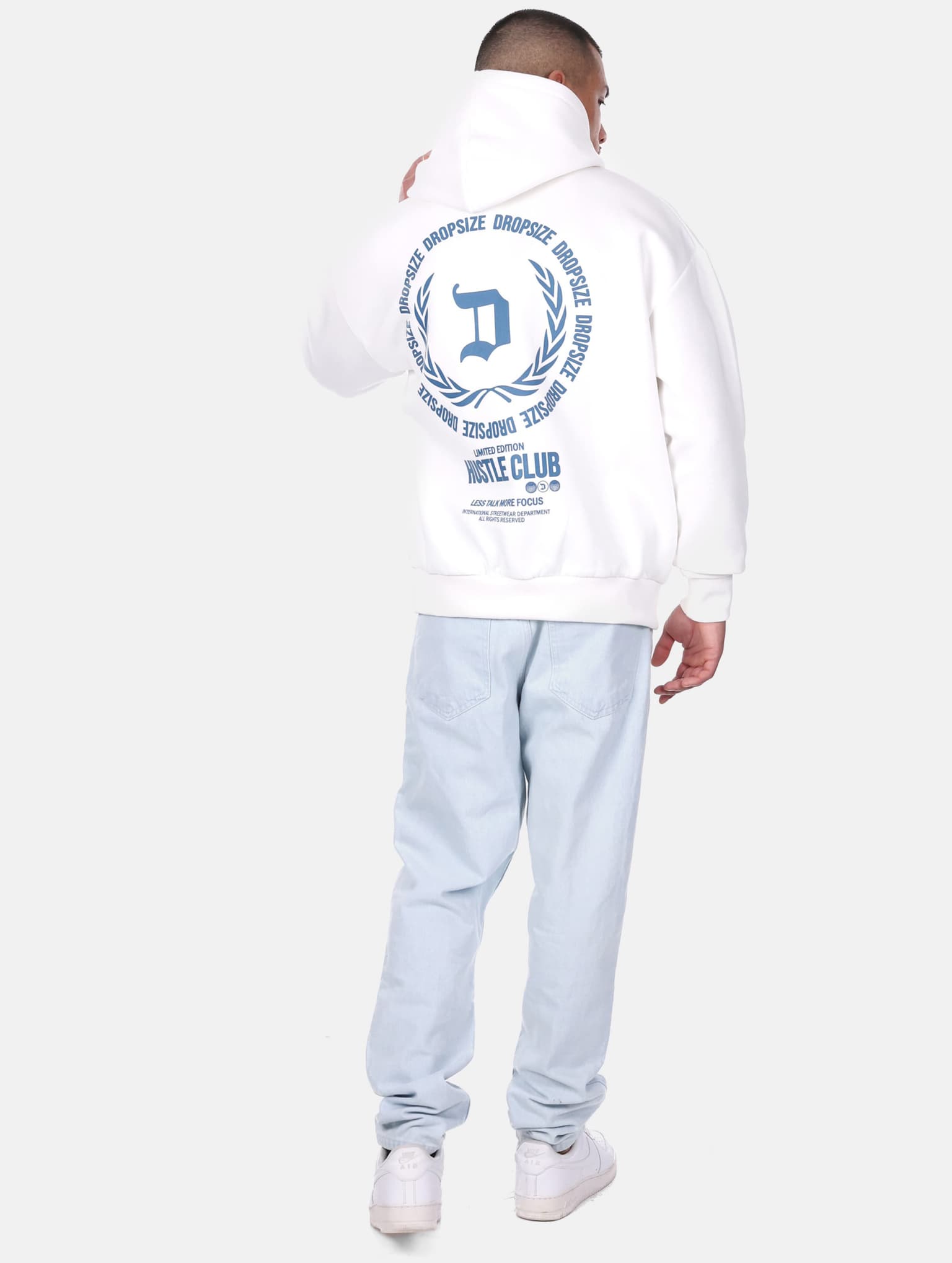 Dropsize HEAVY OVERSIZE HUSTLE CLUB HOODIE – Bild 4