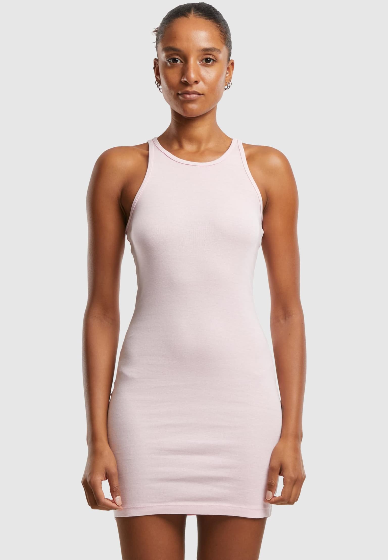 Urban Classics Ladies Washed Rib Jersey Dress – Bild 3