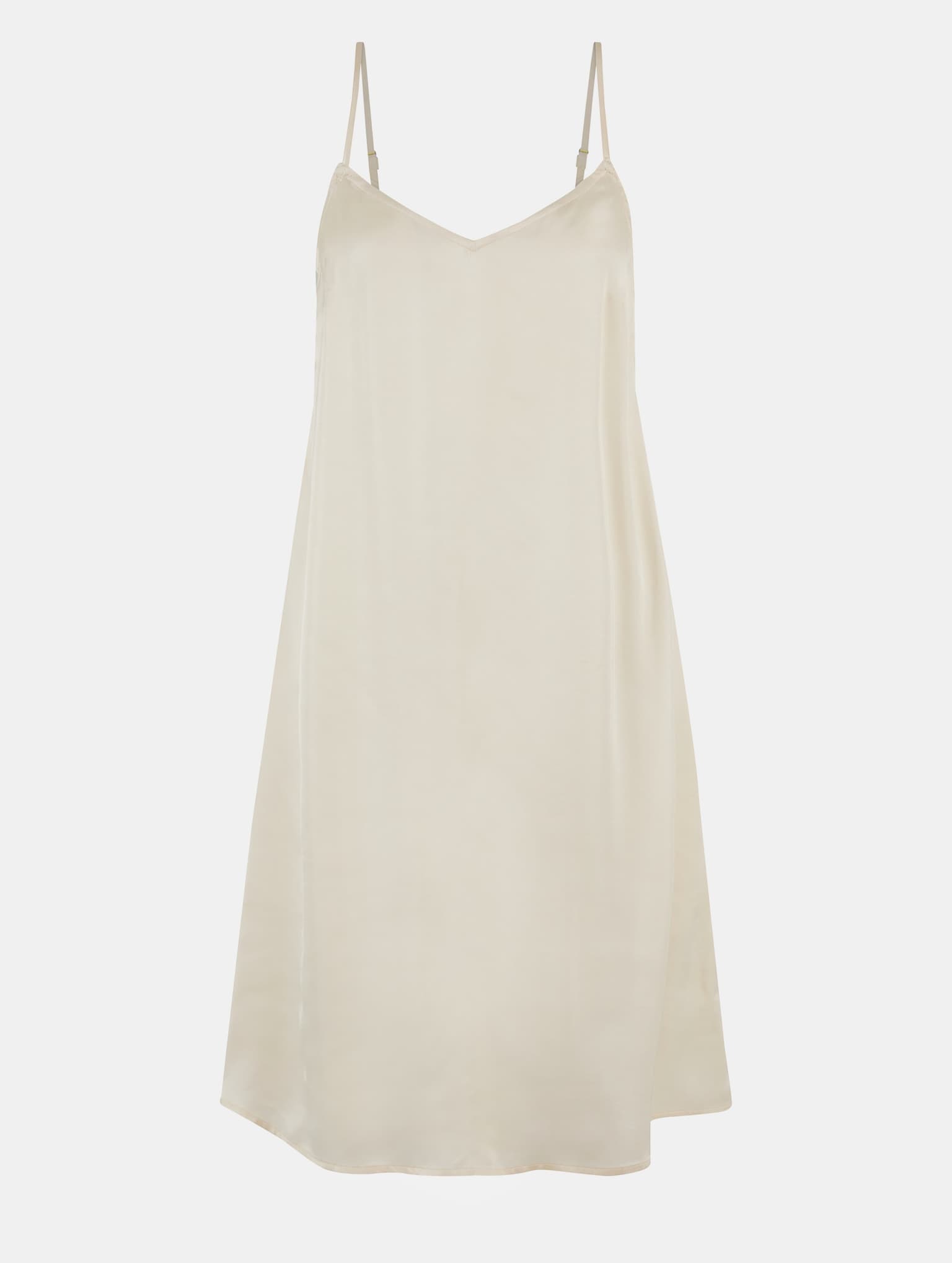 Urban Classics Viscose Satin Slip Kleid – Bild 4
