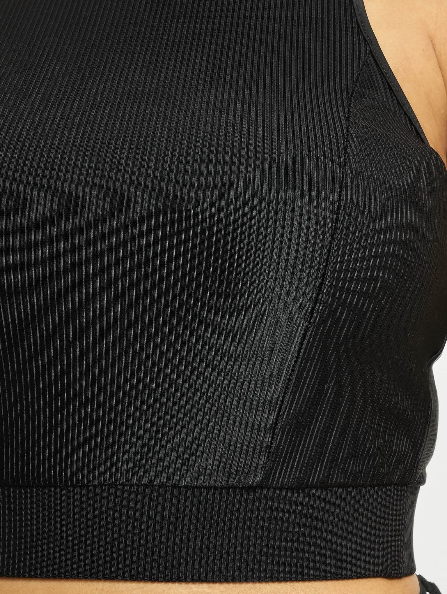 Urban Classics Ladies Cropped Shiny Rib Top – Bild 4