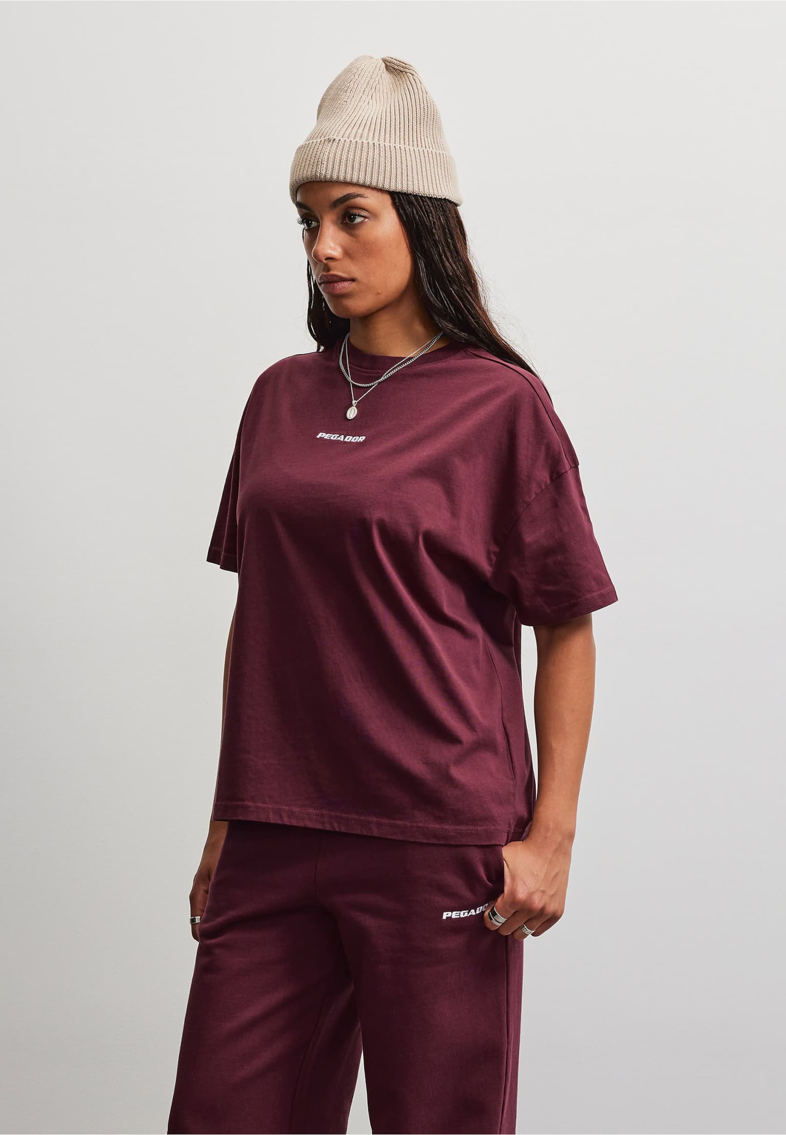 PEGADOR Bracy Heavy Oversized Tee – Bild 3
