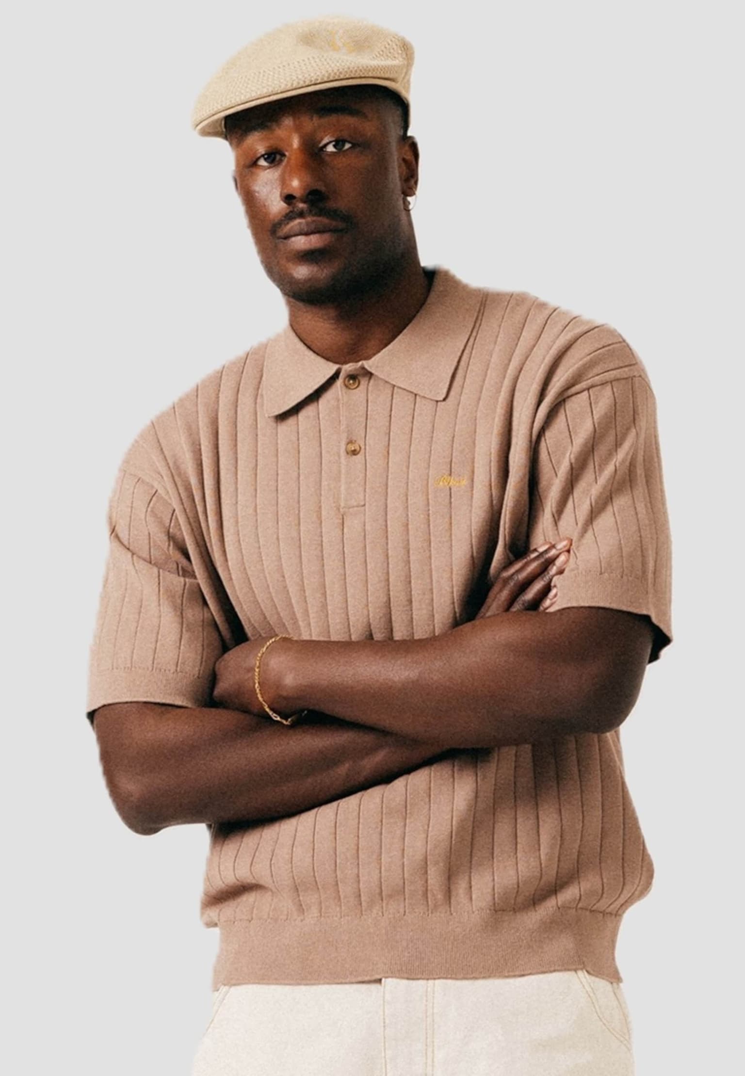 BLKVIS Rib Knitted Polo