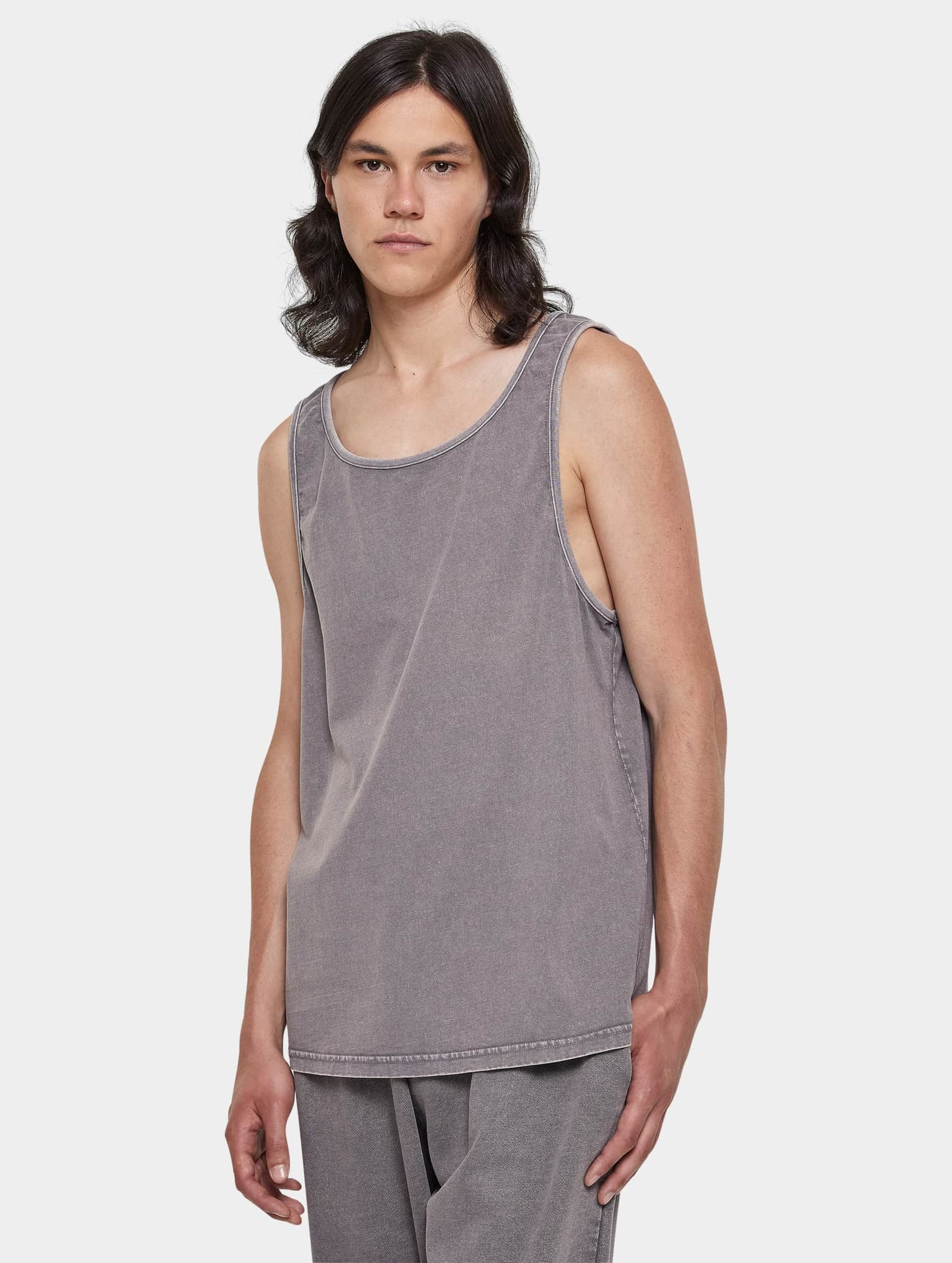 Urban Classics Heavy Oversized Acid Wash Tank
