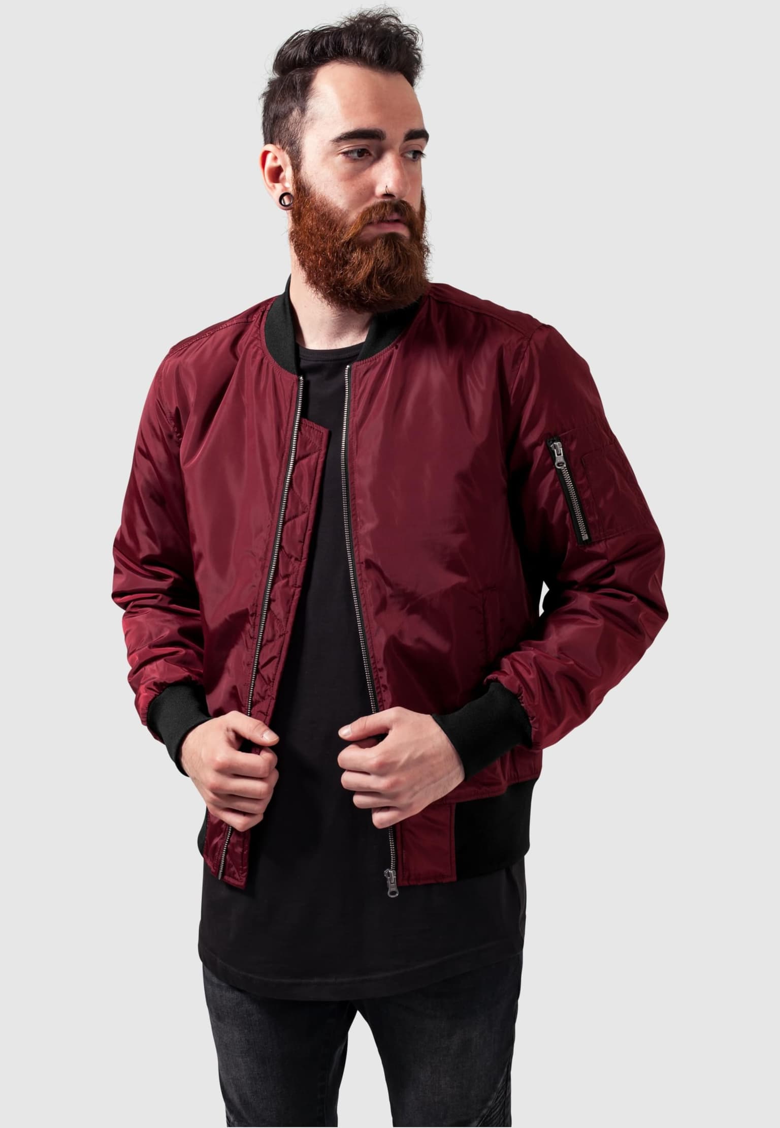 Urban Classics 2-Tone Bomber Jacket