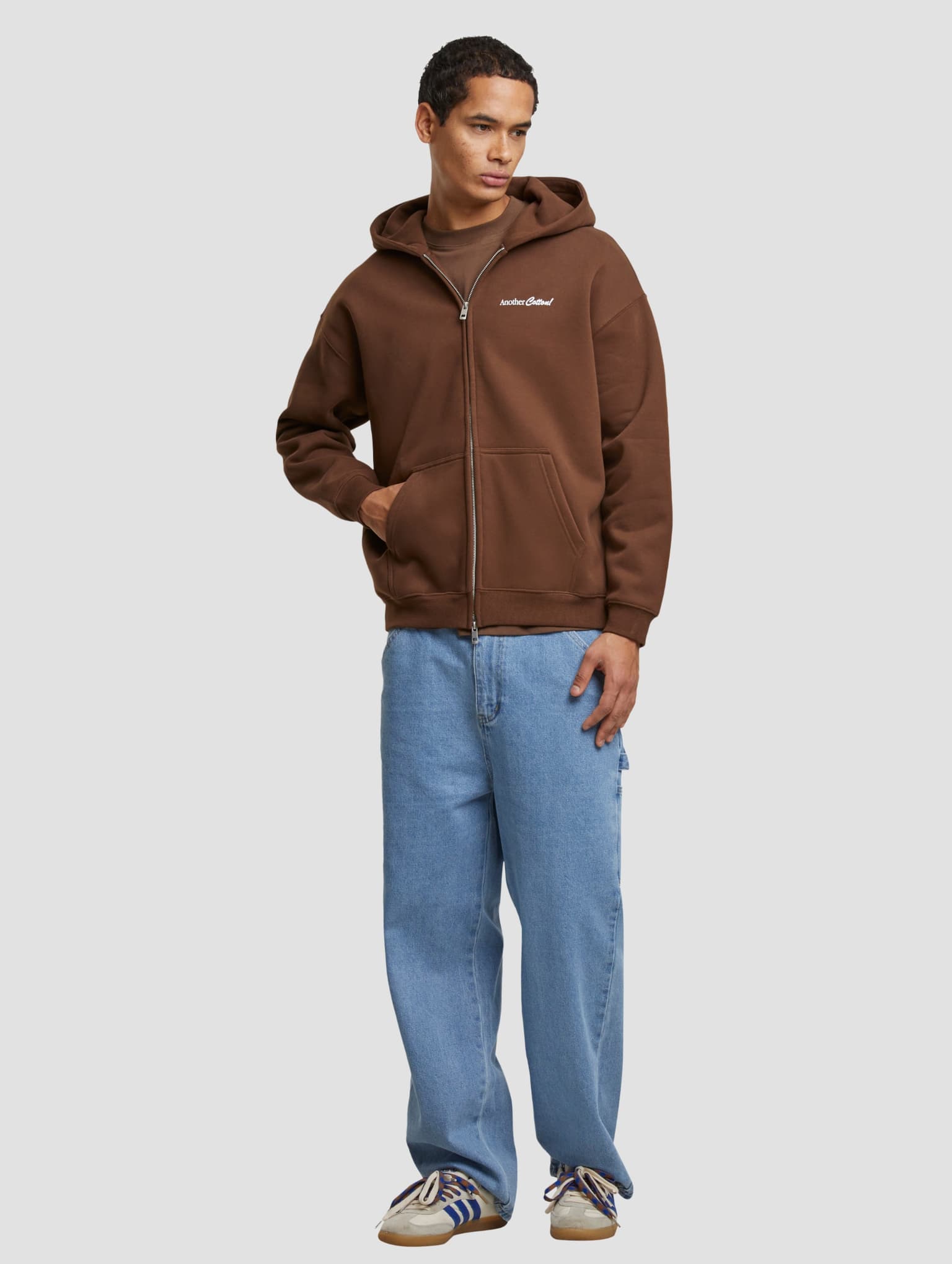 Another Cotton Lab Espresso Martini Oversized Zip Hoodie – Bild 4