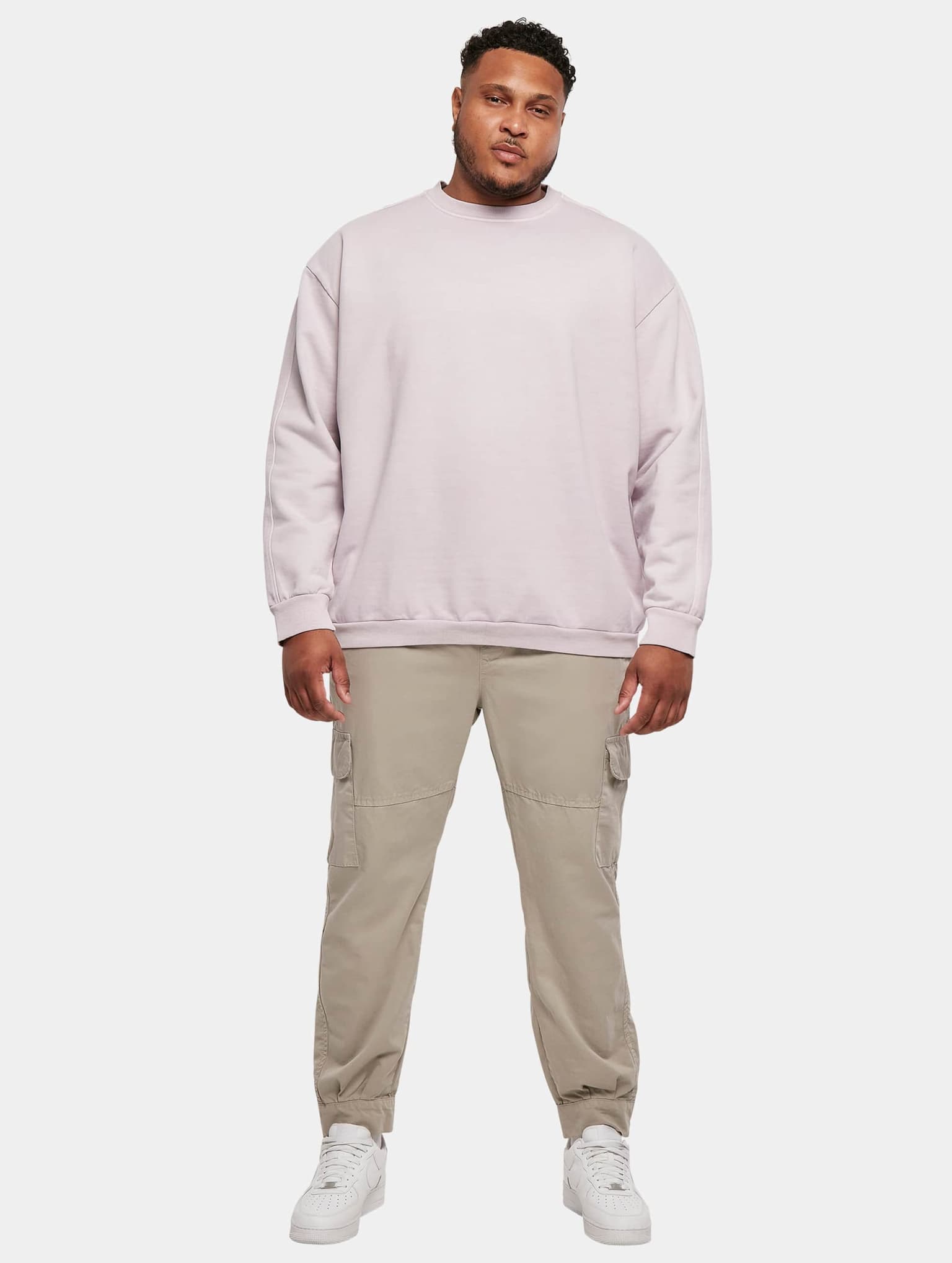 Urban Classics Heavy Terry Garment Dye Crew – Bild 4
