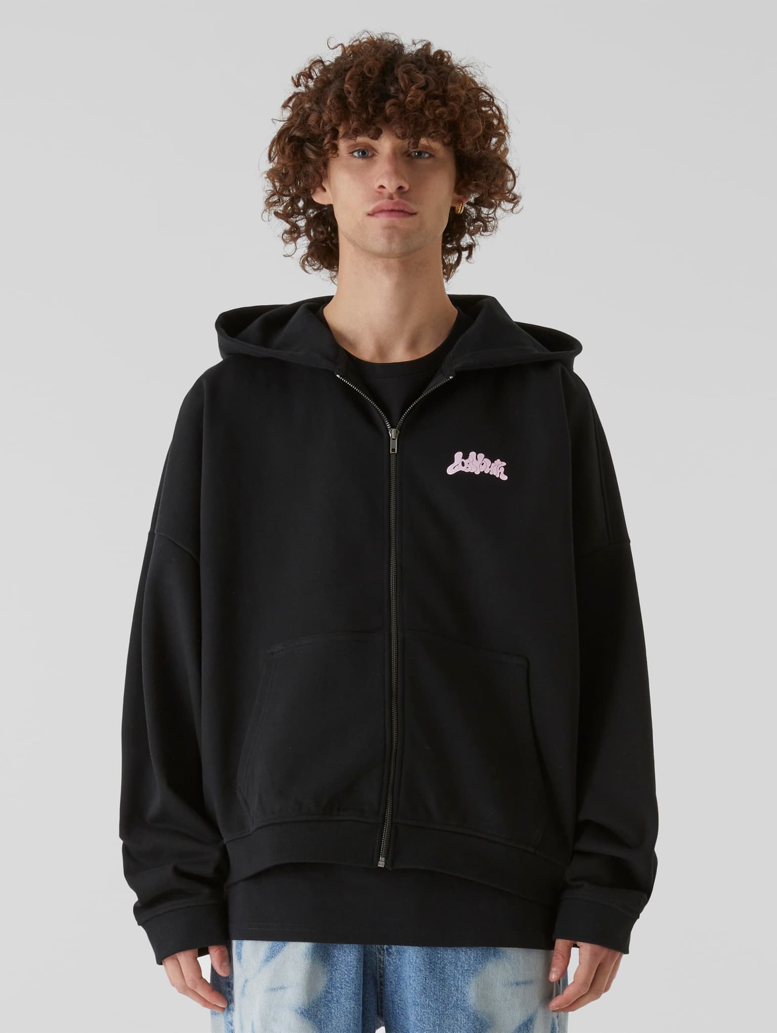 Lost Youth Slay Or Play Zip Hoodie – Bild 2
