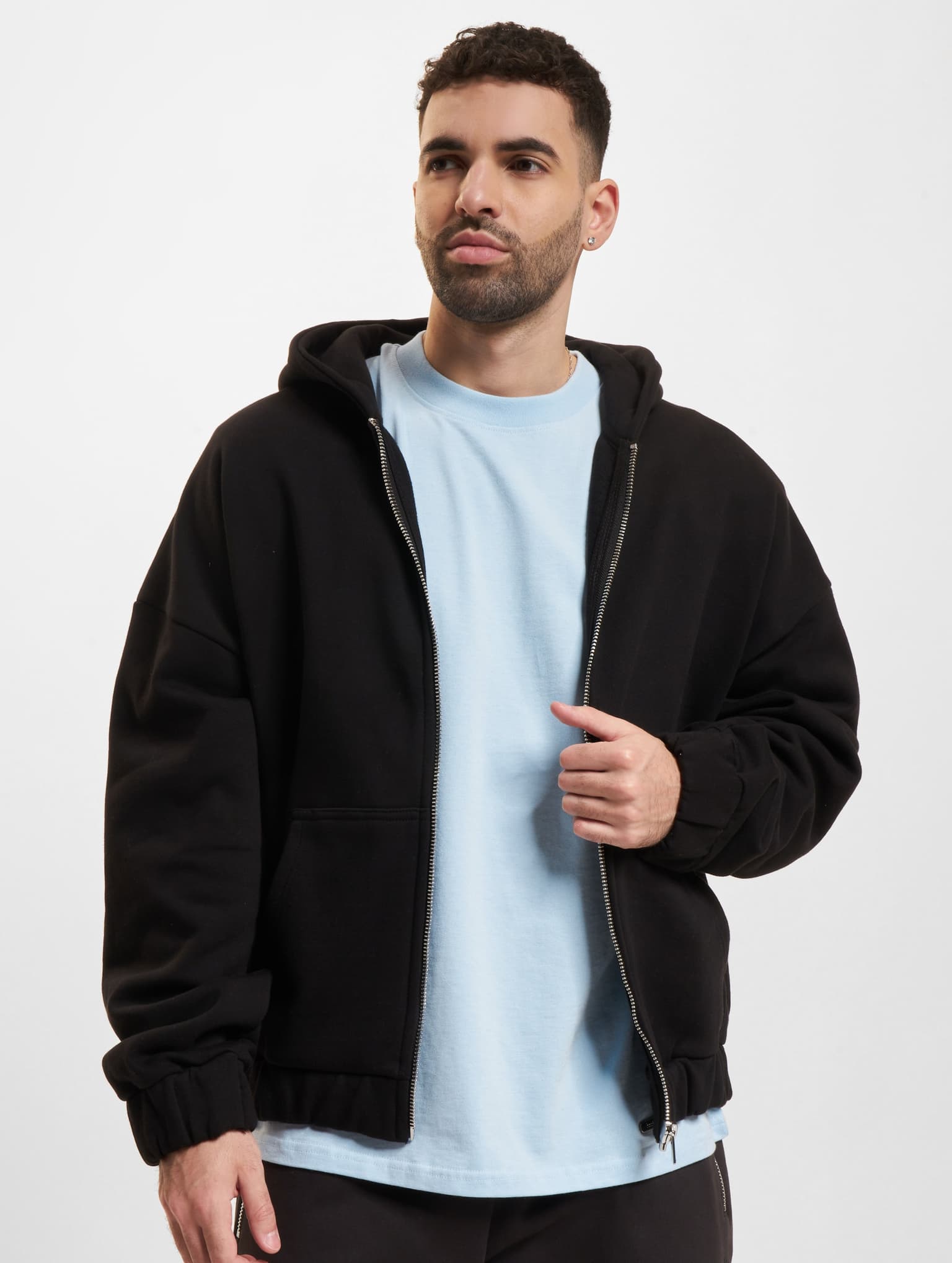 Bazix Republiq Super Heavy Blank Zip-Hoodie