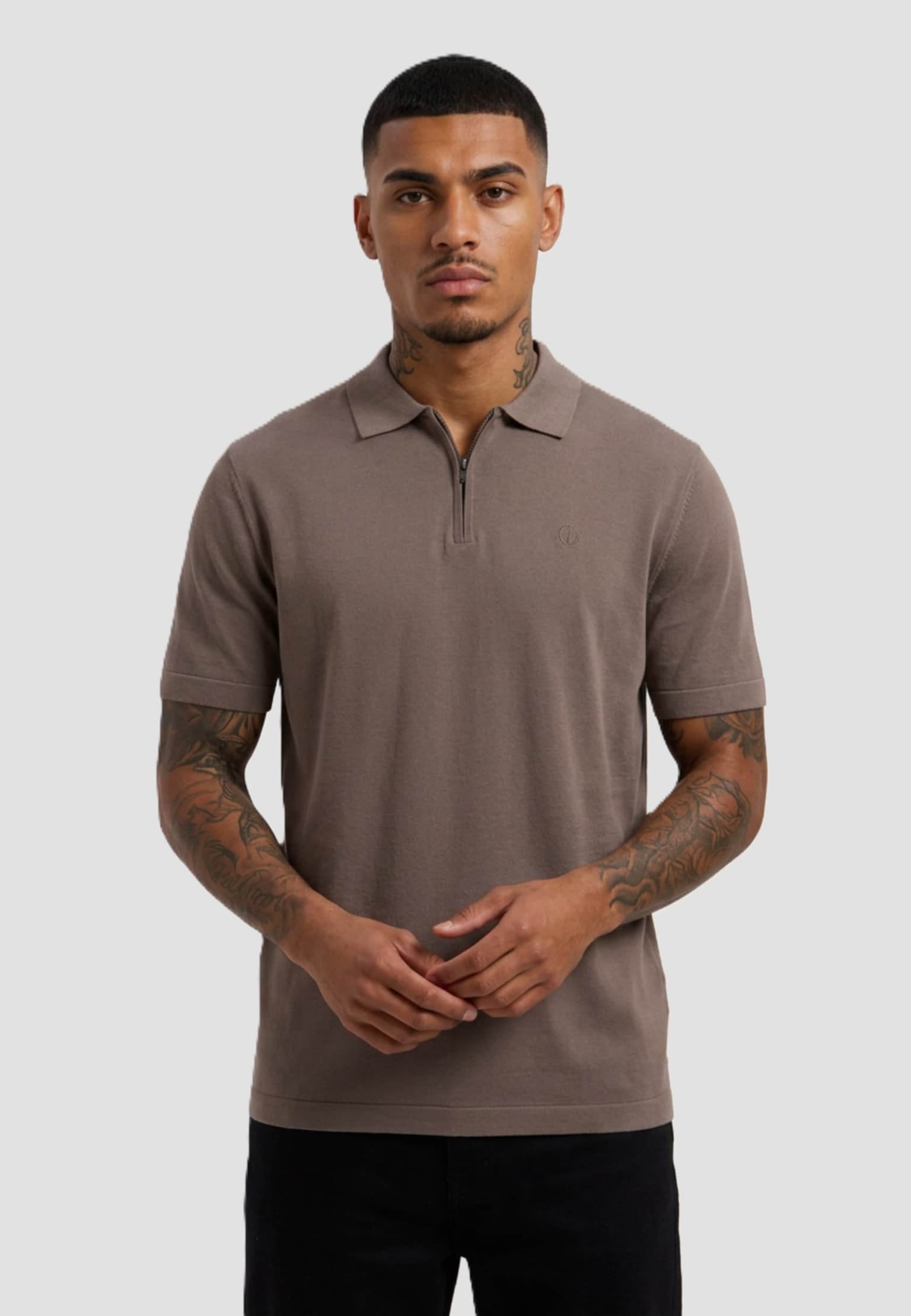 Dstrezzed Dorian Zip Polo