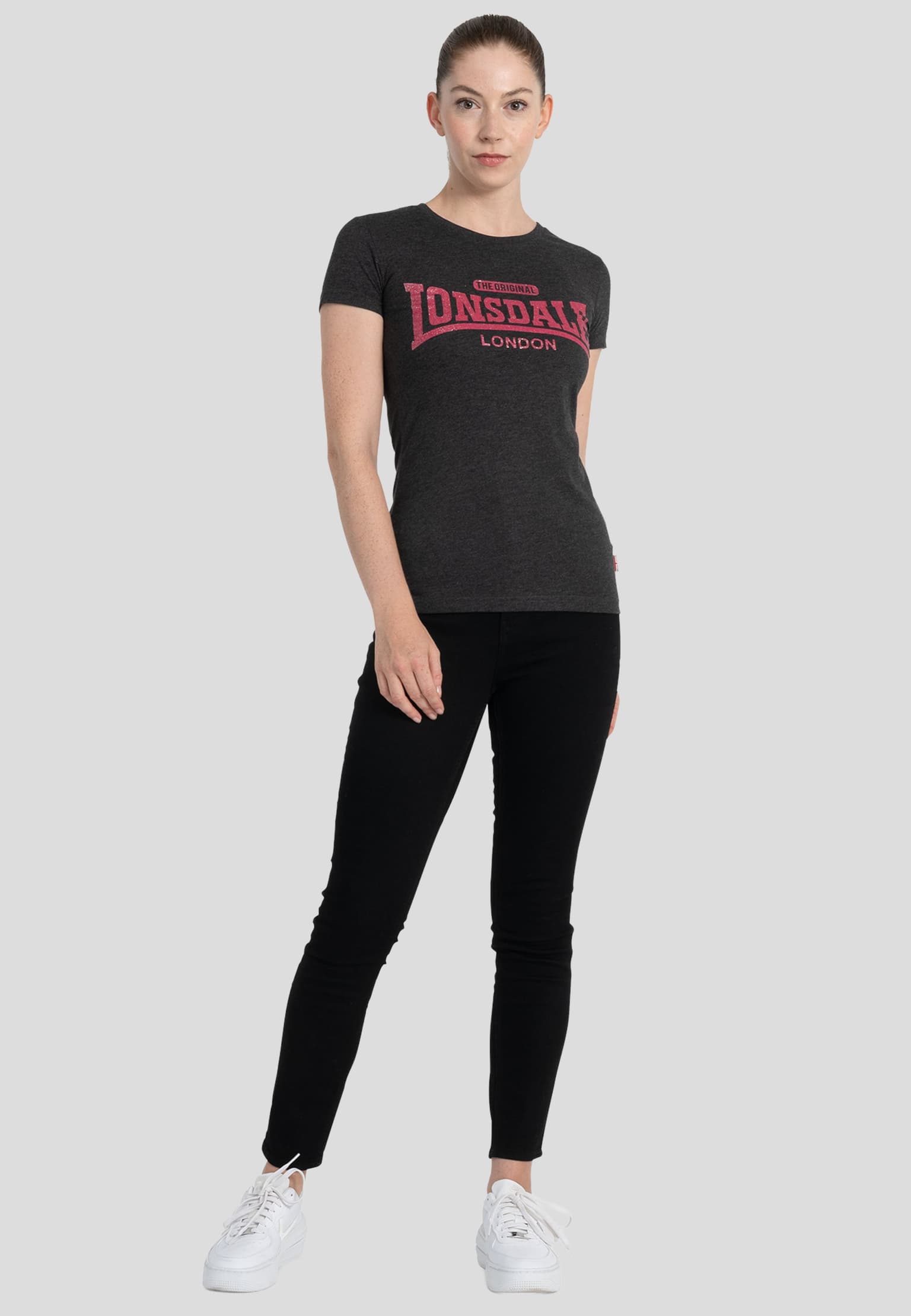 Lonsdale London Tulse T-Shirt Marl – Bild 3
