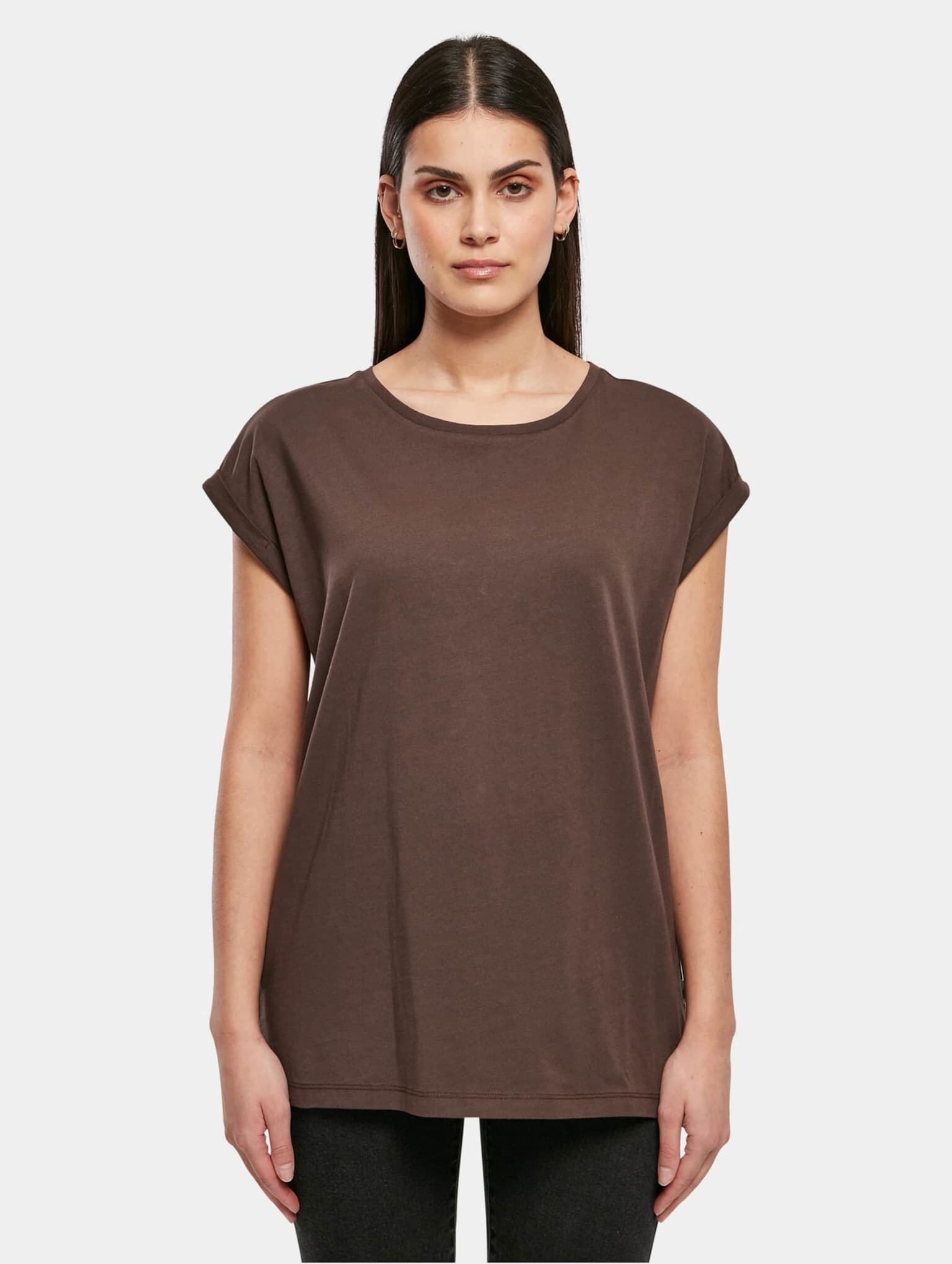 Urban Classics Ladies Essentials Extended Shoulder Tee – Bild 3