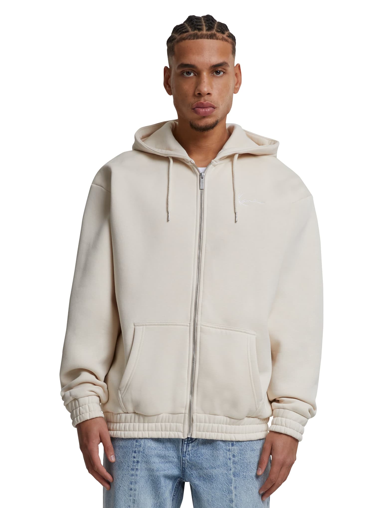 Karl Kani Authentic Star Logo OS Full Zip Hoodie – Bild 4