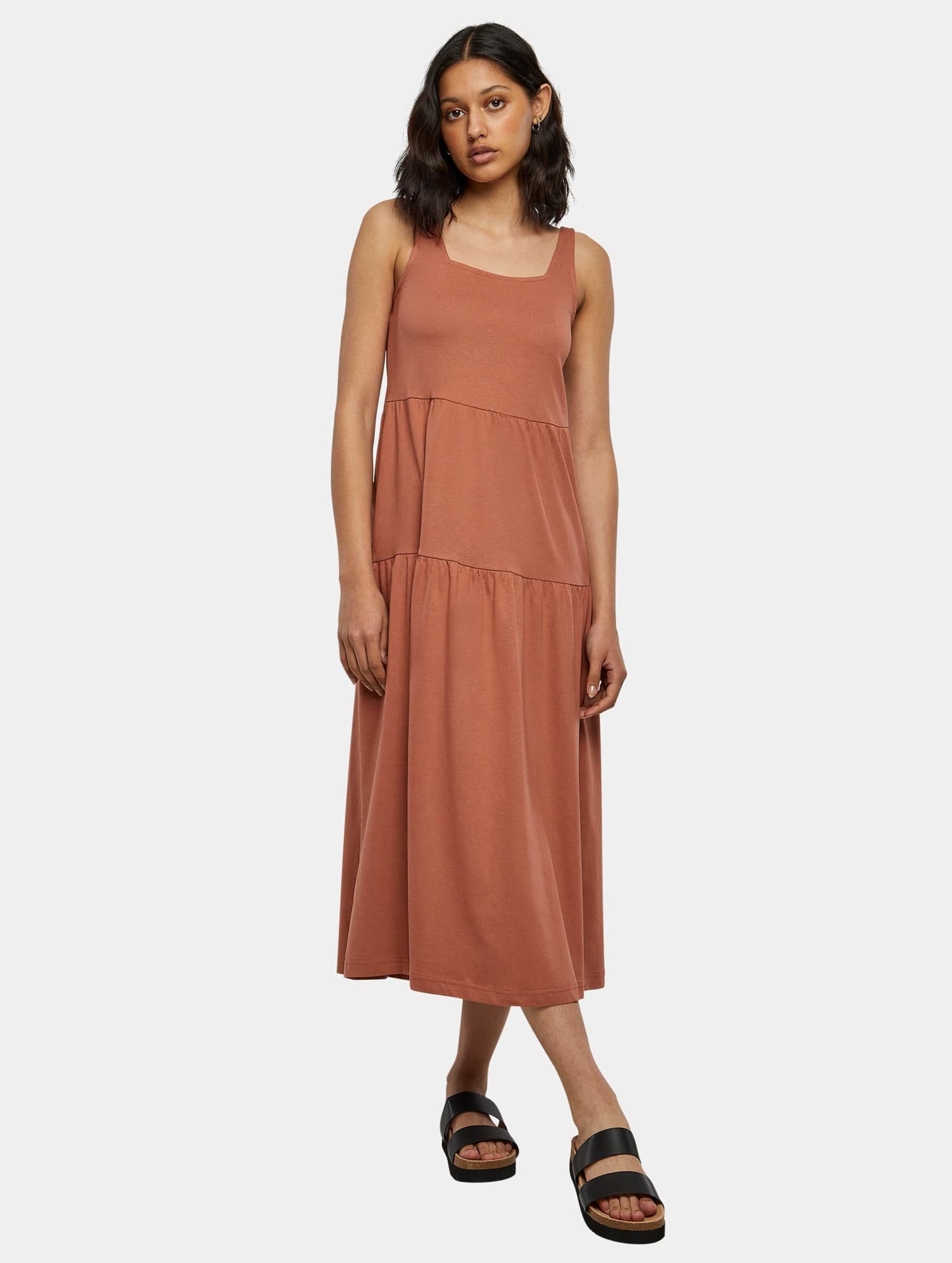 Urban Classics Ladies 7/8 Length Valance Summer Dress